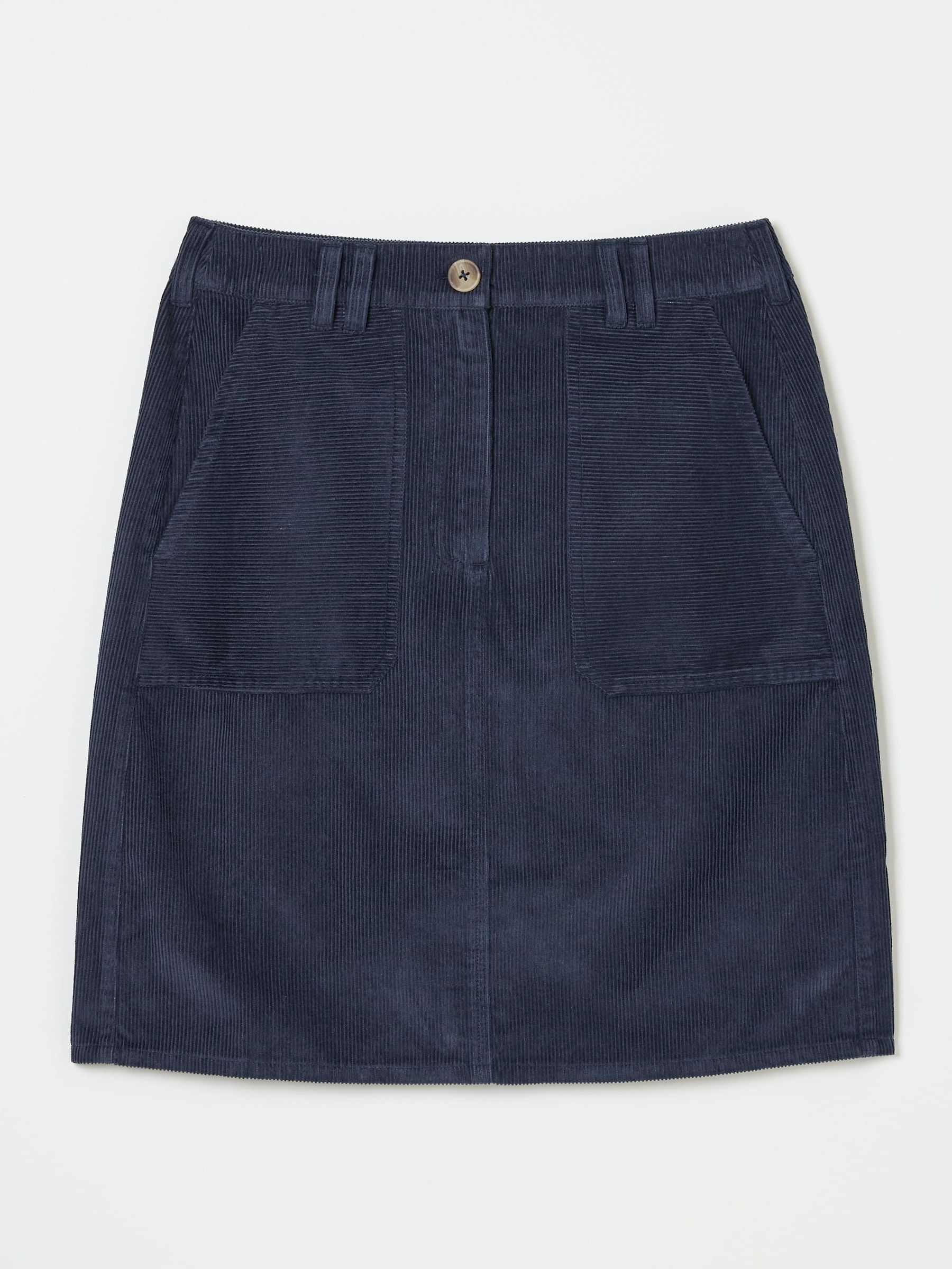 Chesil Dark Navy Cord Skirt - Image 6 of 6