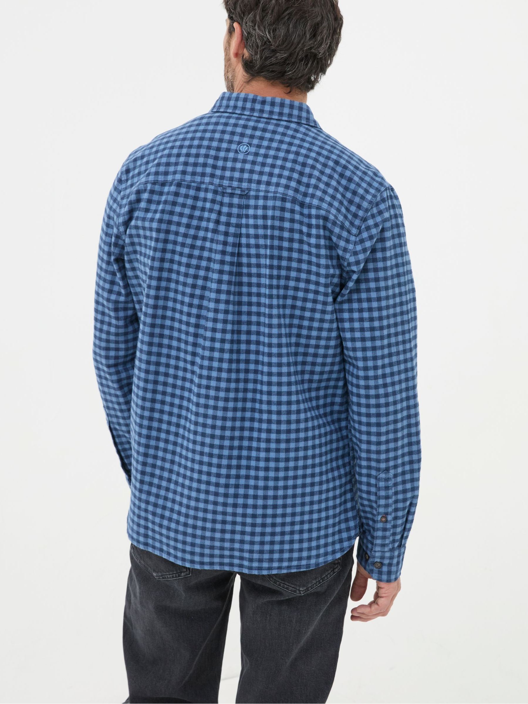 Blue Everly Gingham Shirt - Image 2 of 5