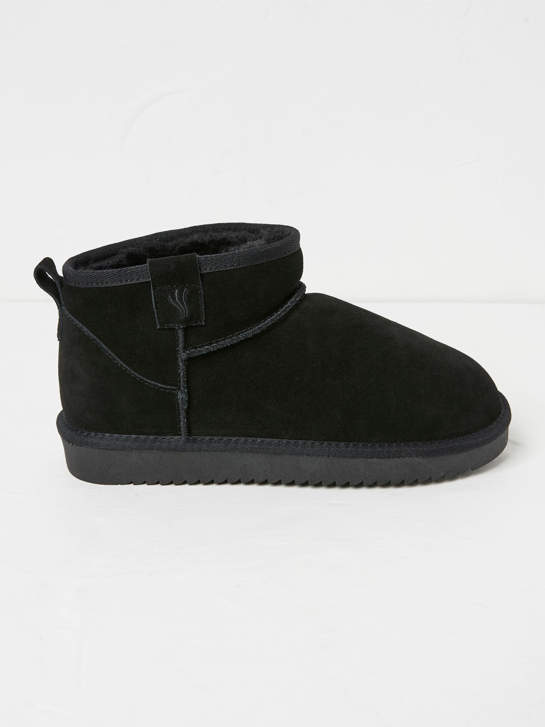 Maeve Black Mini Boot Slippers - Image 1 of 3