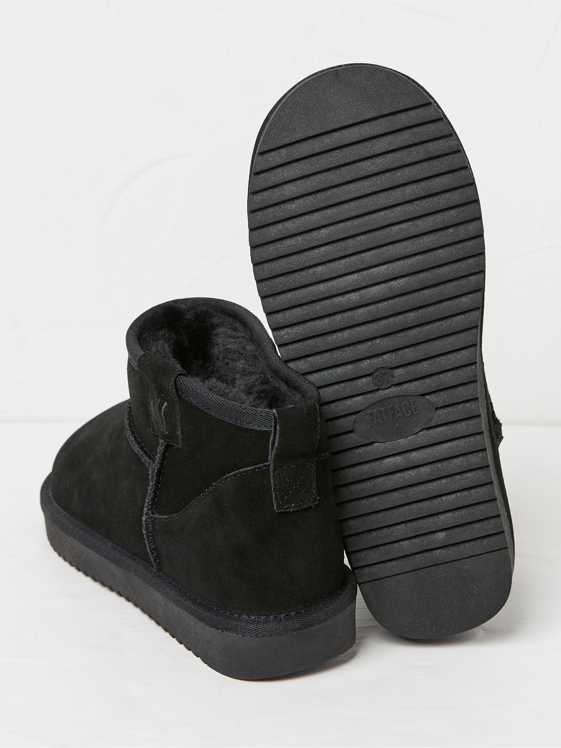 Maeve Black Mini Boot Slippers - Image 3 of 3