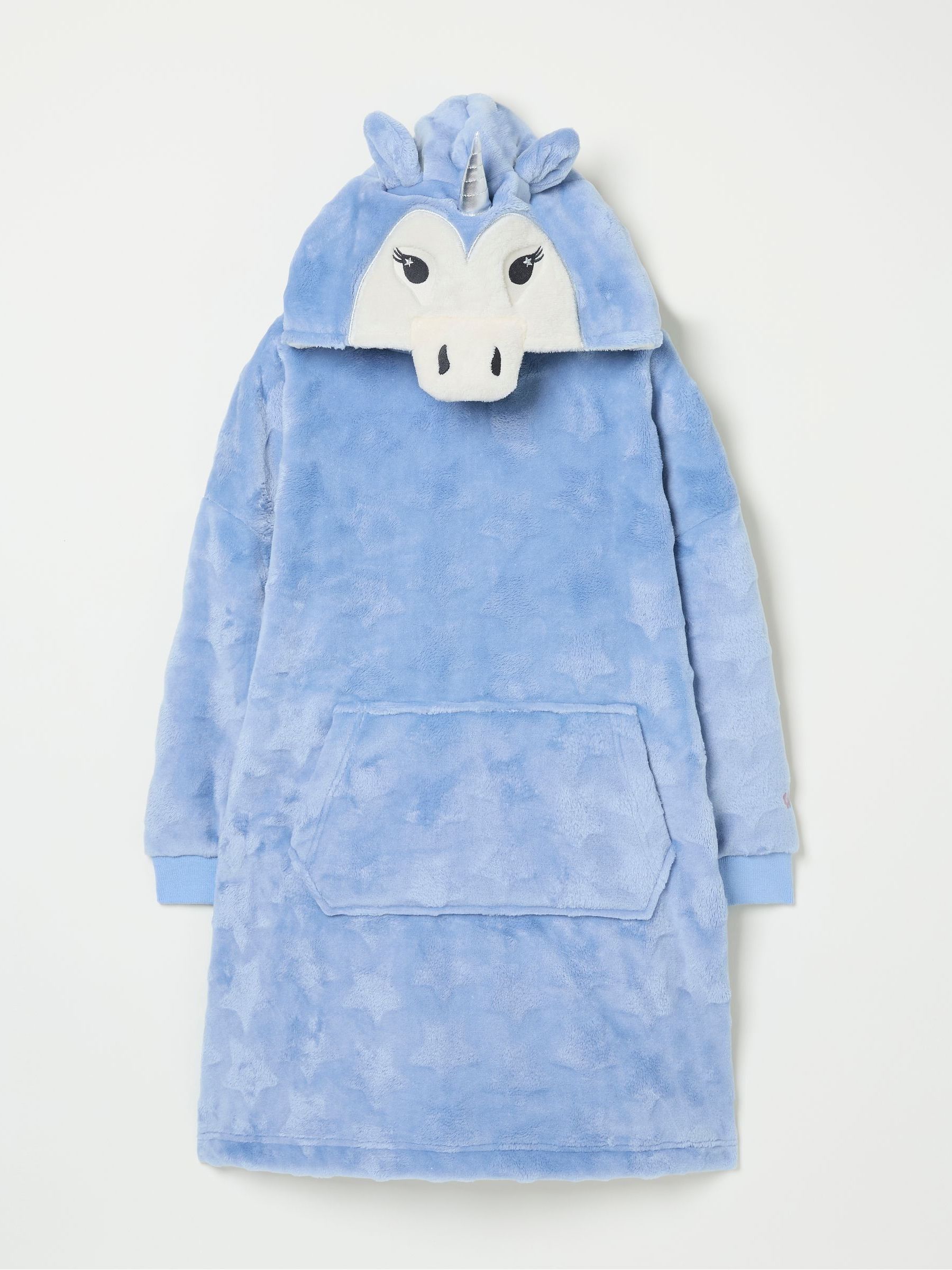 Blue Unicorn Oversized Hoodie - Image 5 of 5