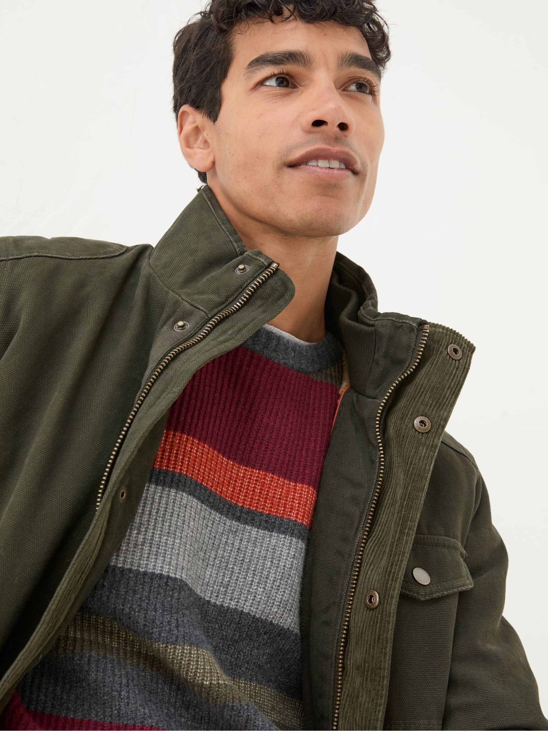 Wardley Green Canvas Jacket - Image 4 of 7