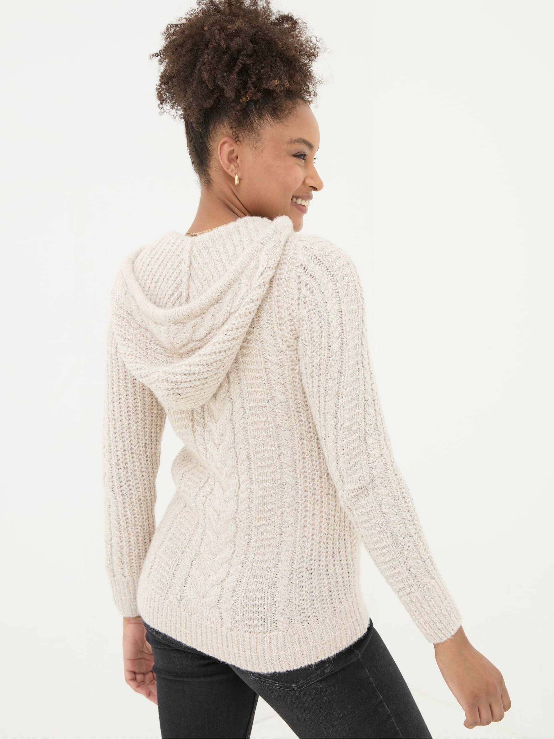 Alicia Ivory Hoodie - Image 2 of 4 Alicia Ivory Hoodie - Image 2 of 4