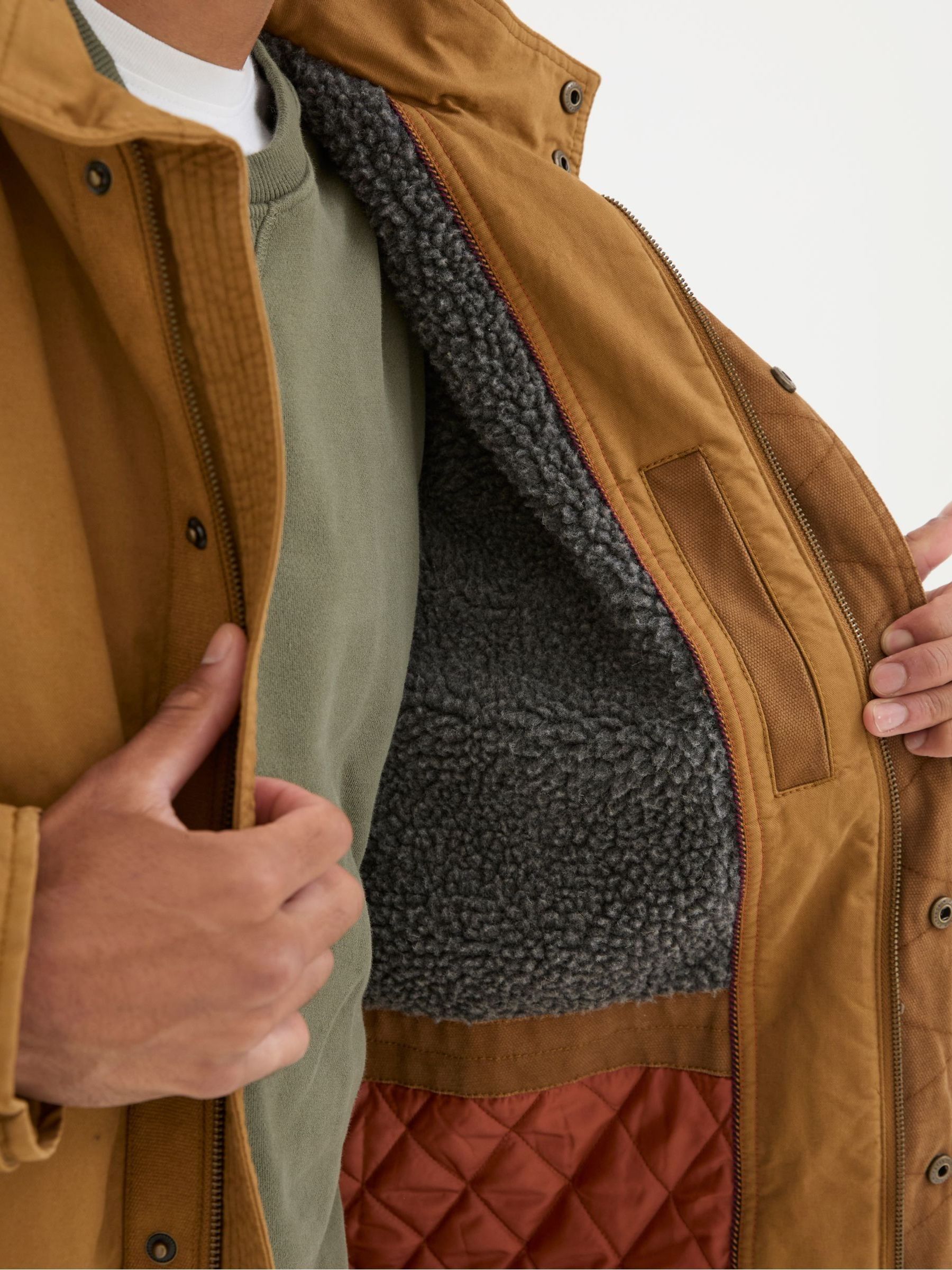 Brown Parracombe Parka - Image 8 of 9