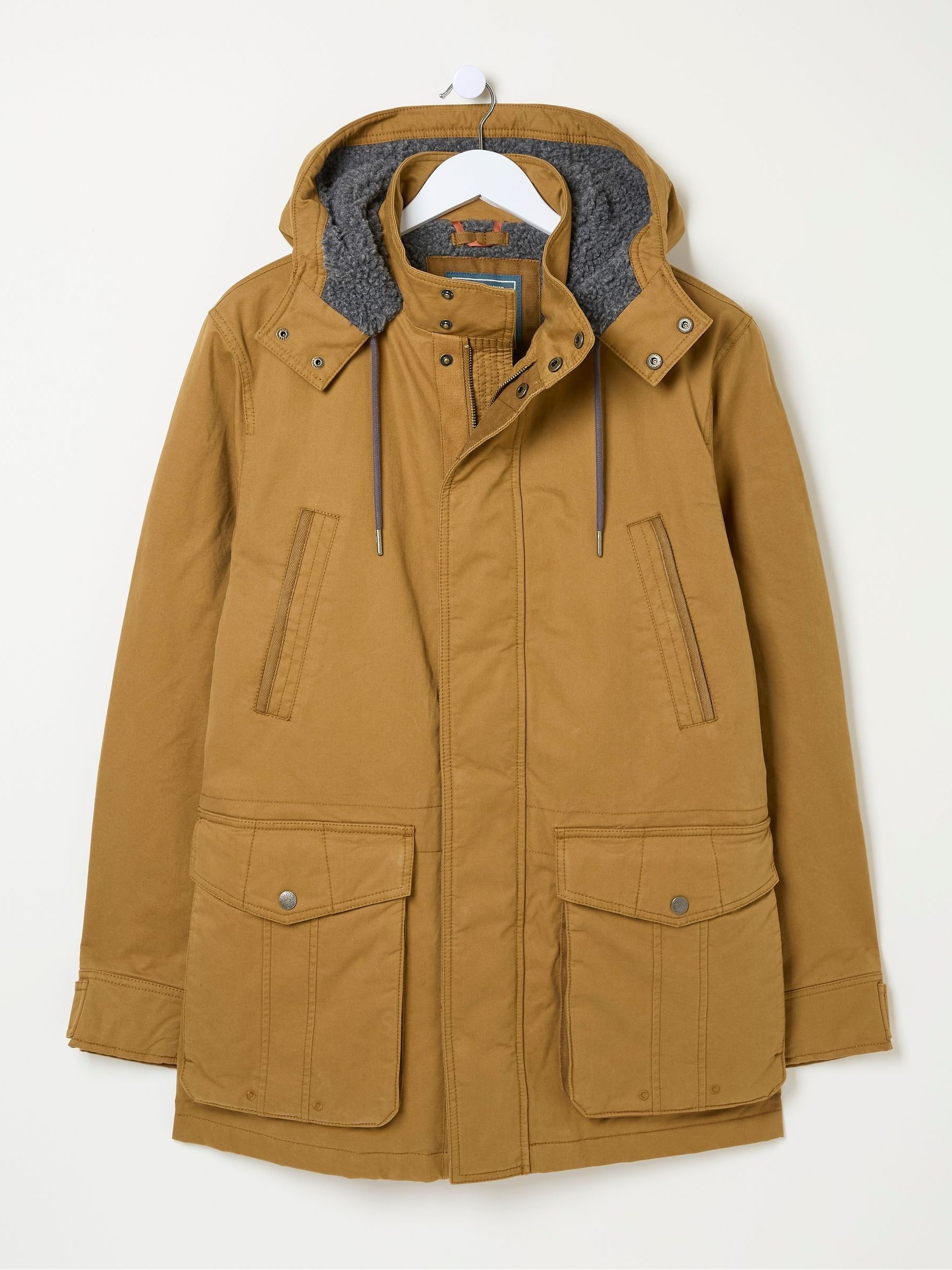 Brown Parracombe Parka - Image 9 of 9