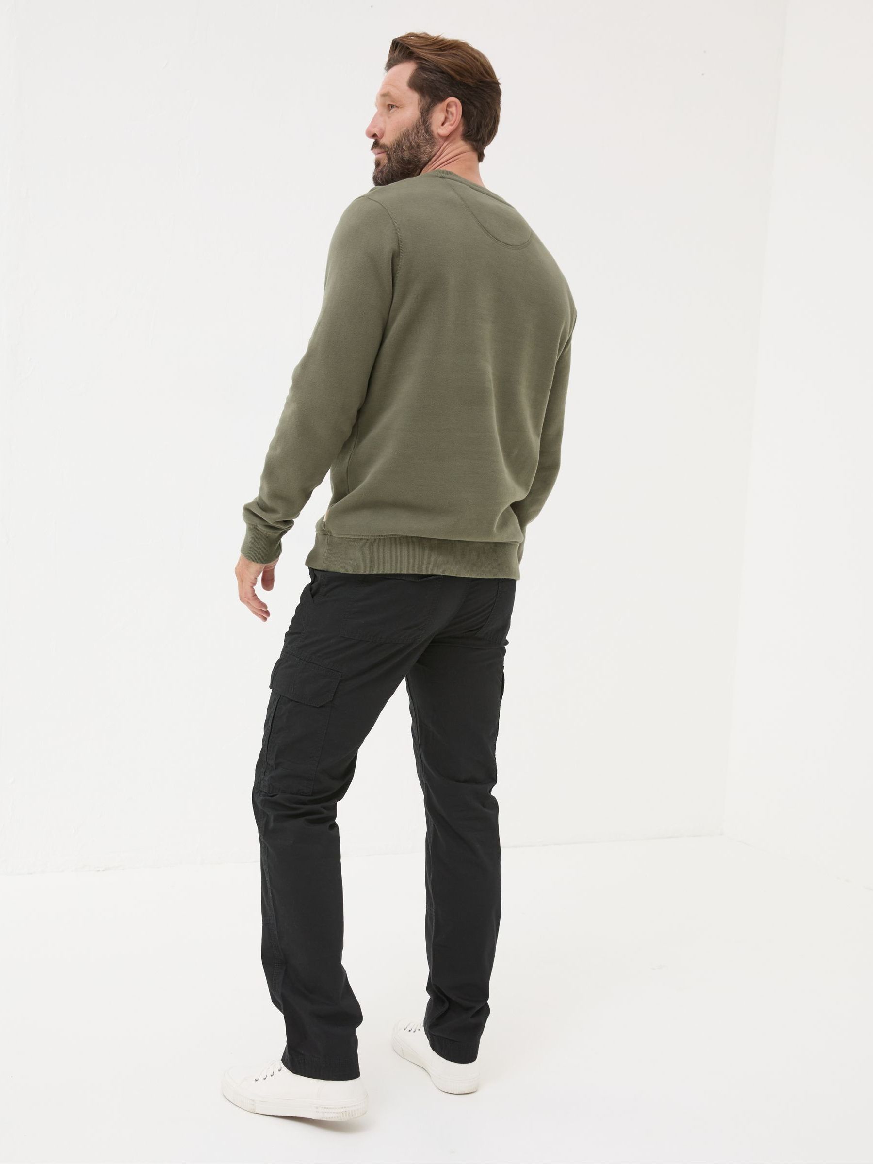 Breakyard Black Cargo Trousers - Image 2 of 6