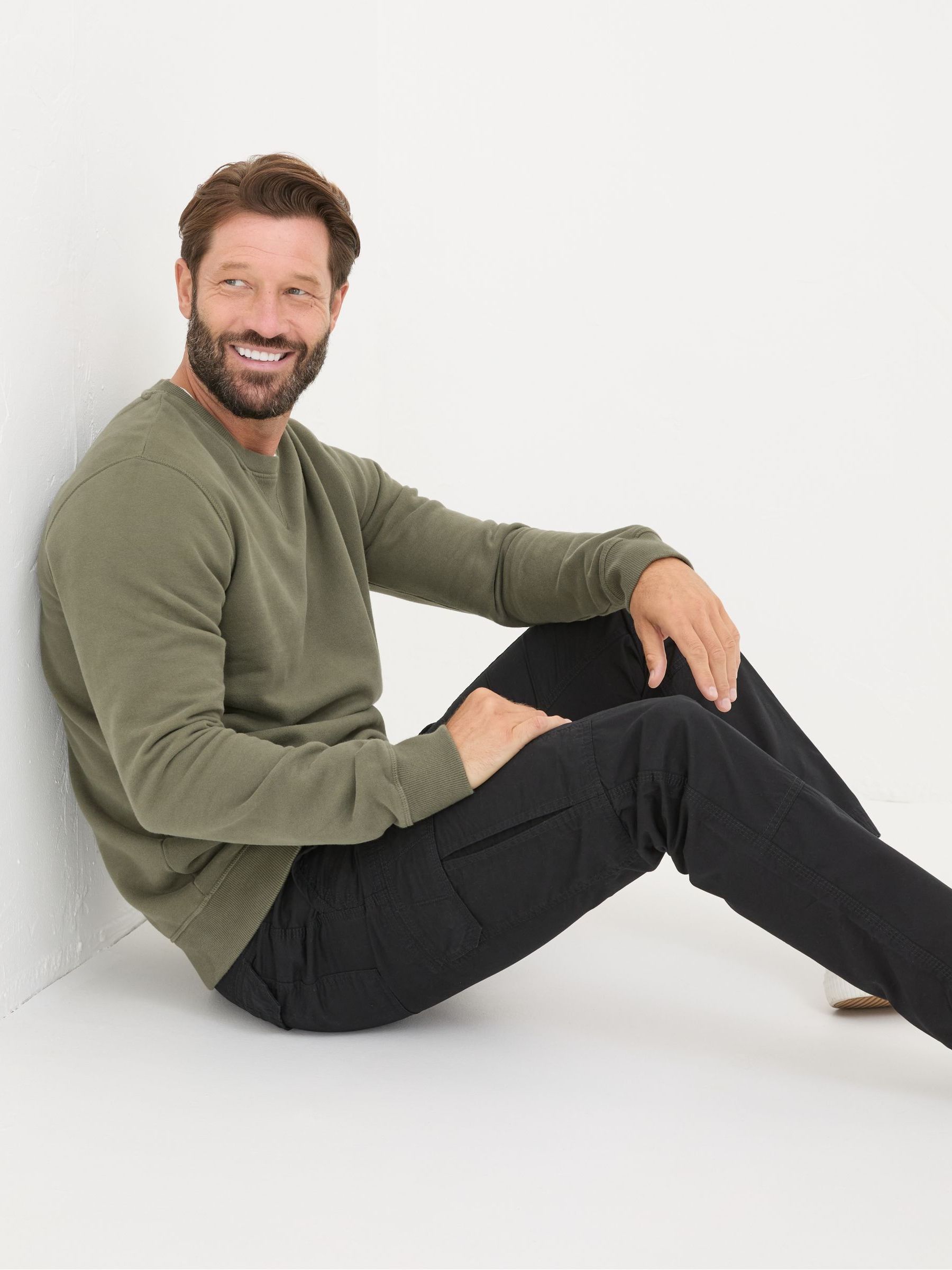 Breakyard Black Cargo Trousers - Image 3 of 6