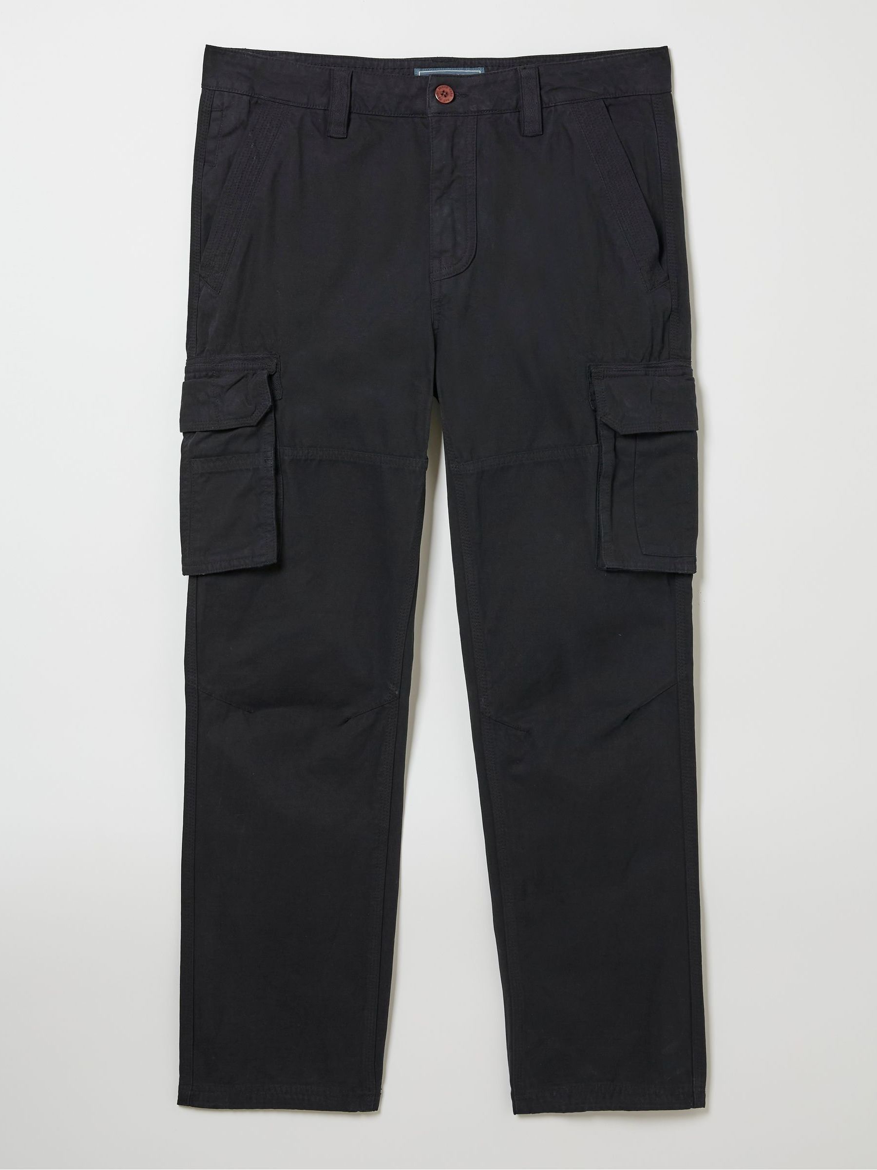 Breakyard Black Cargo Trousers - Image 6 of 6