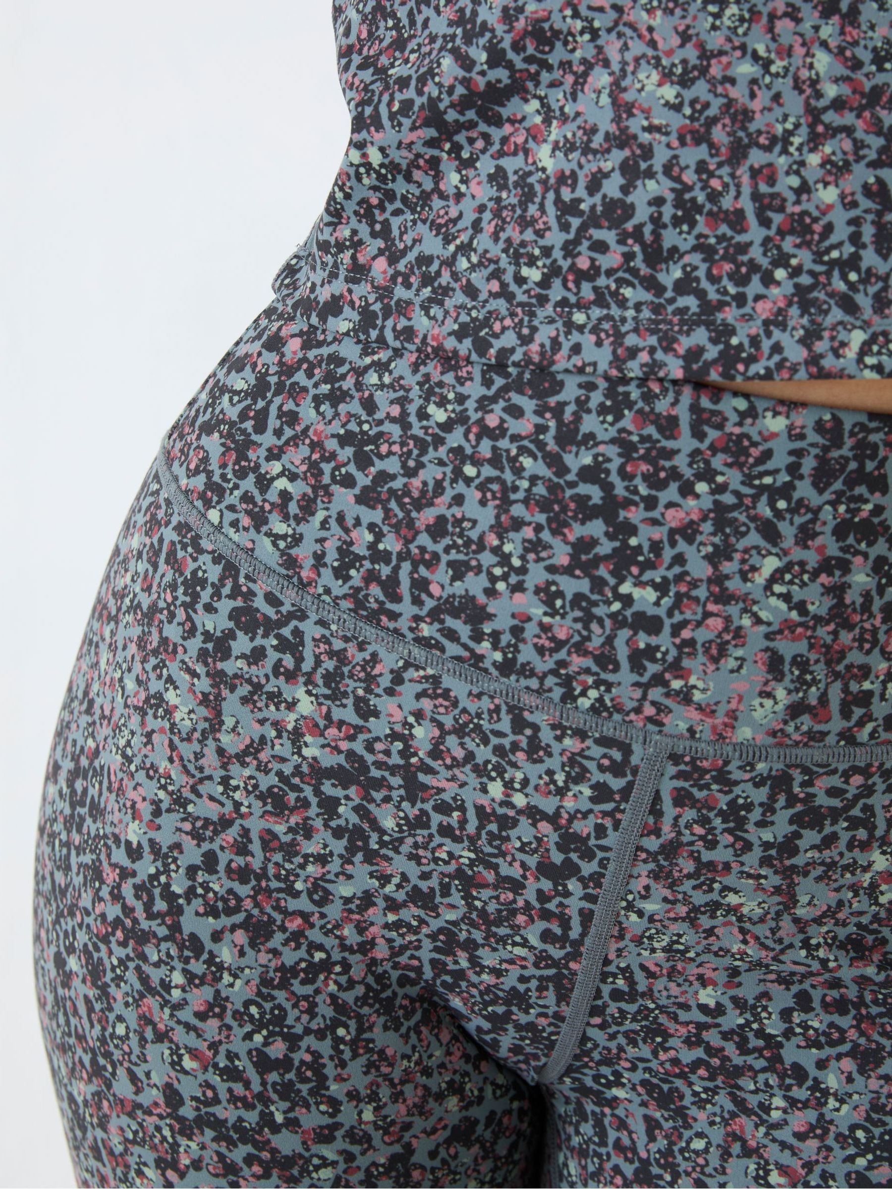 Venus Grey Printed Leggings - Image 5 of 7