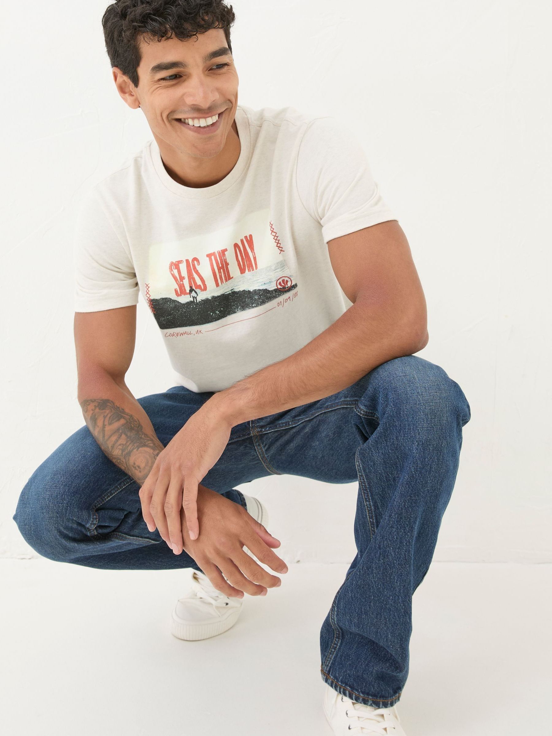 White Seas The Day T-Shirt - Image 2 of 5