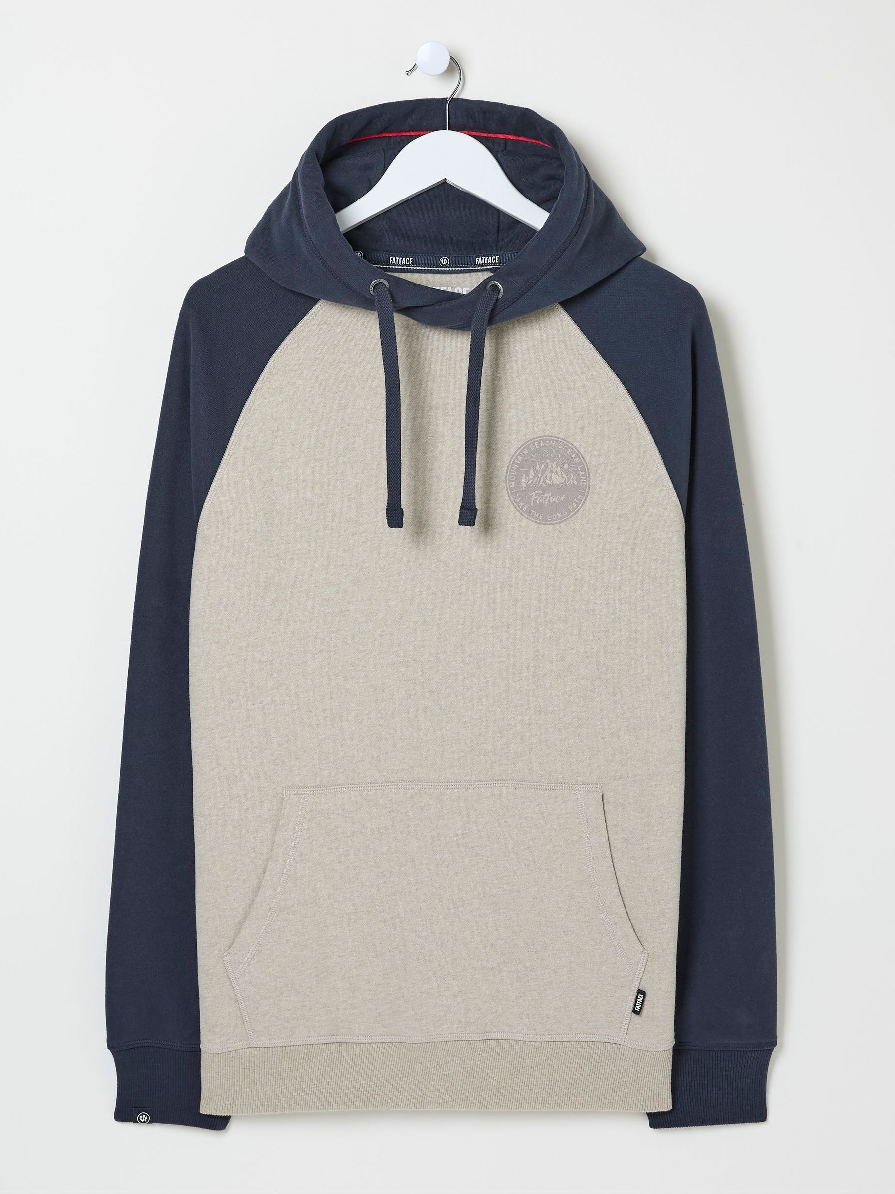 Brooke Navy Blue Graphic Hoodie - Image 4 of 4