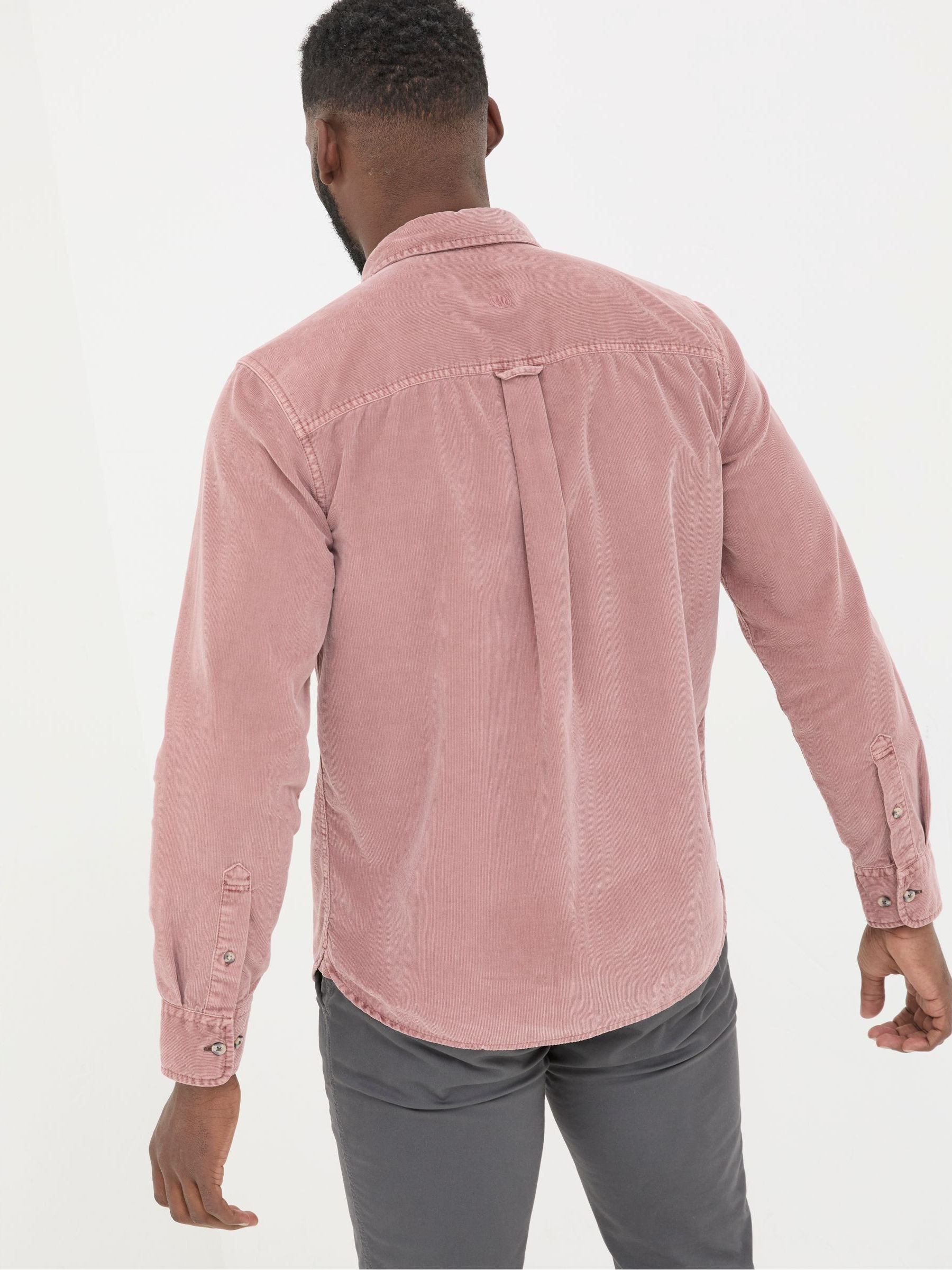 Pink Long Sleeve Cord Shirt - Image 3 of 6