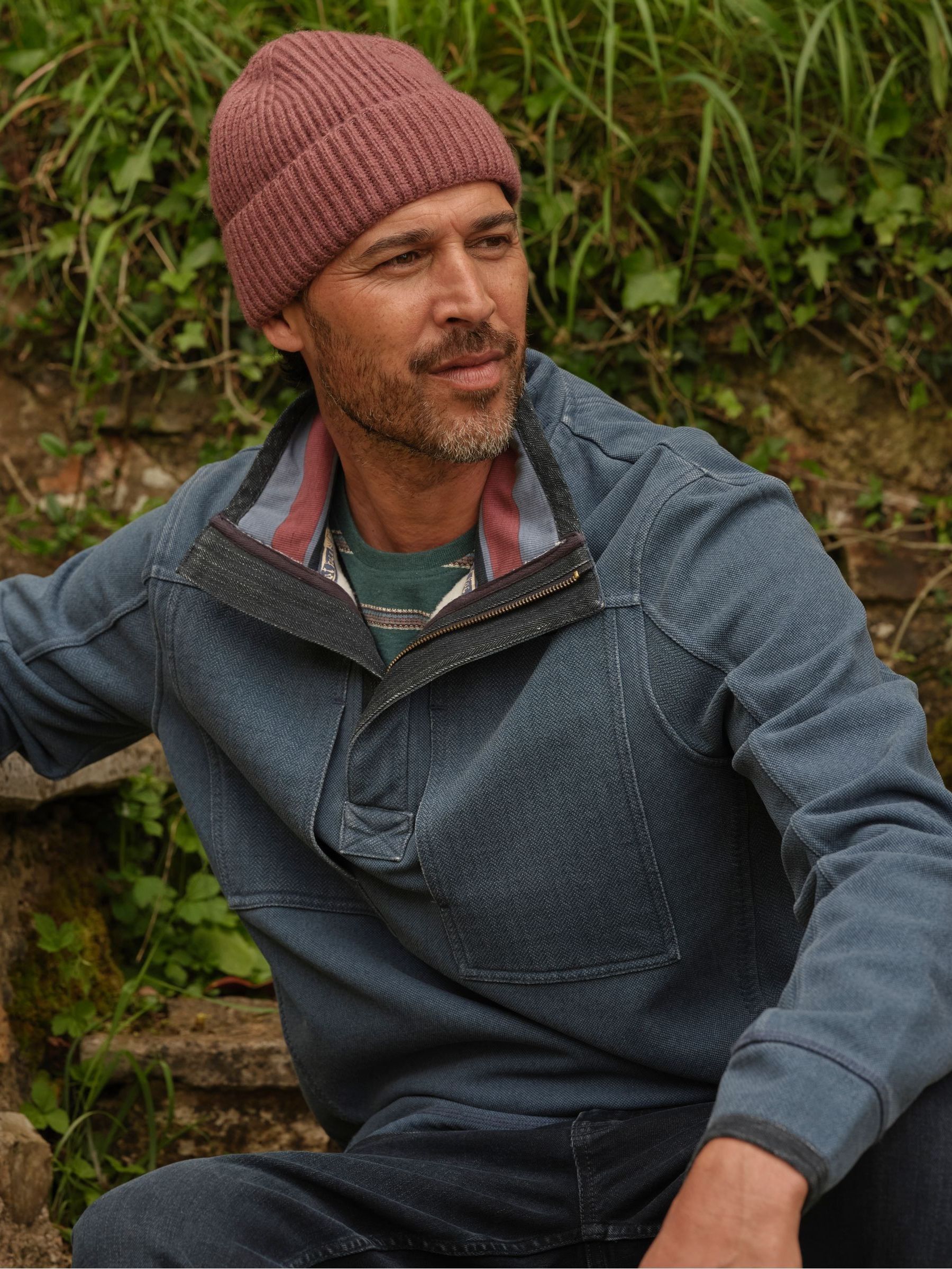 Airlie Blue Panel Sweatshirt - Image 1 of 6