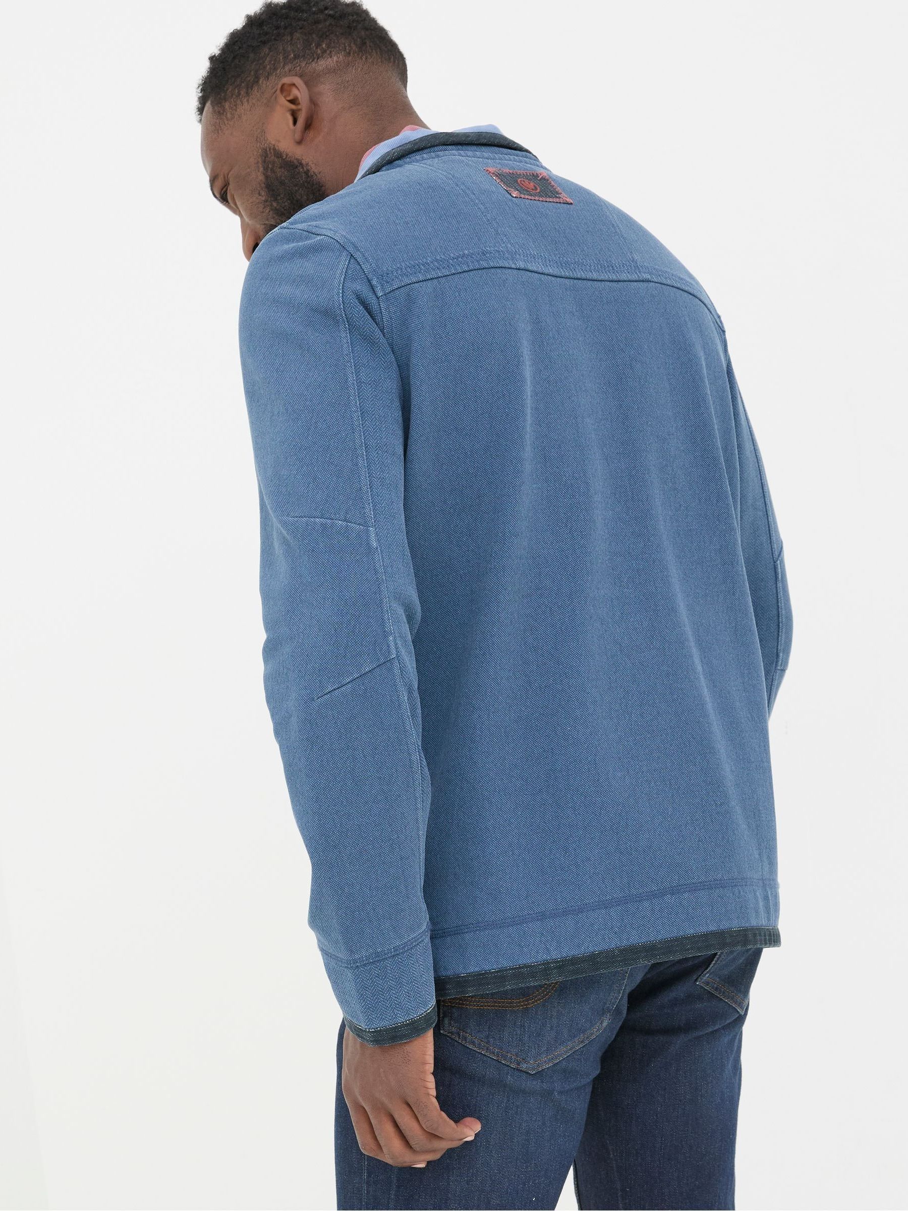 Airlie Blue Panel Sweatshirt - Image 3 of 6