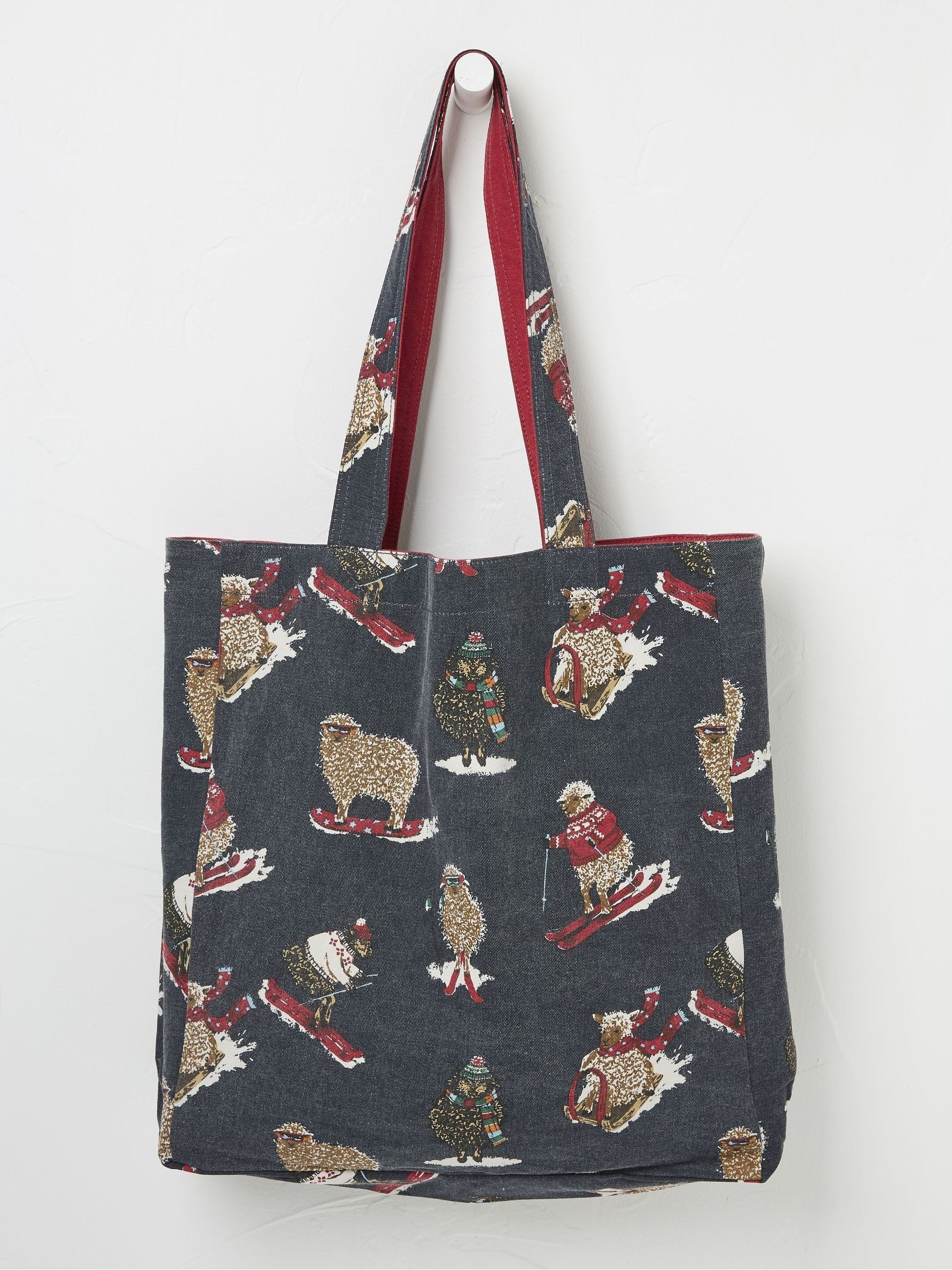 Black Shelter Reversible Tote - Image 2 of 2