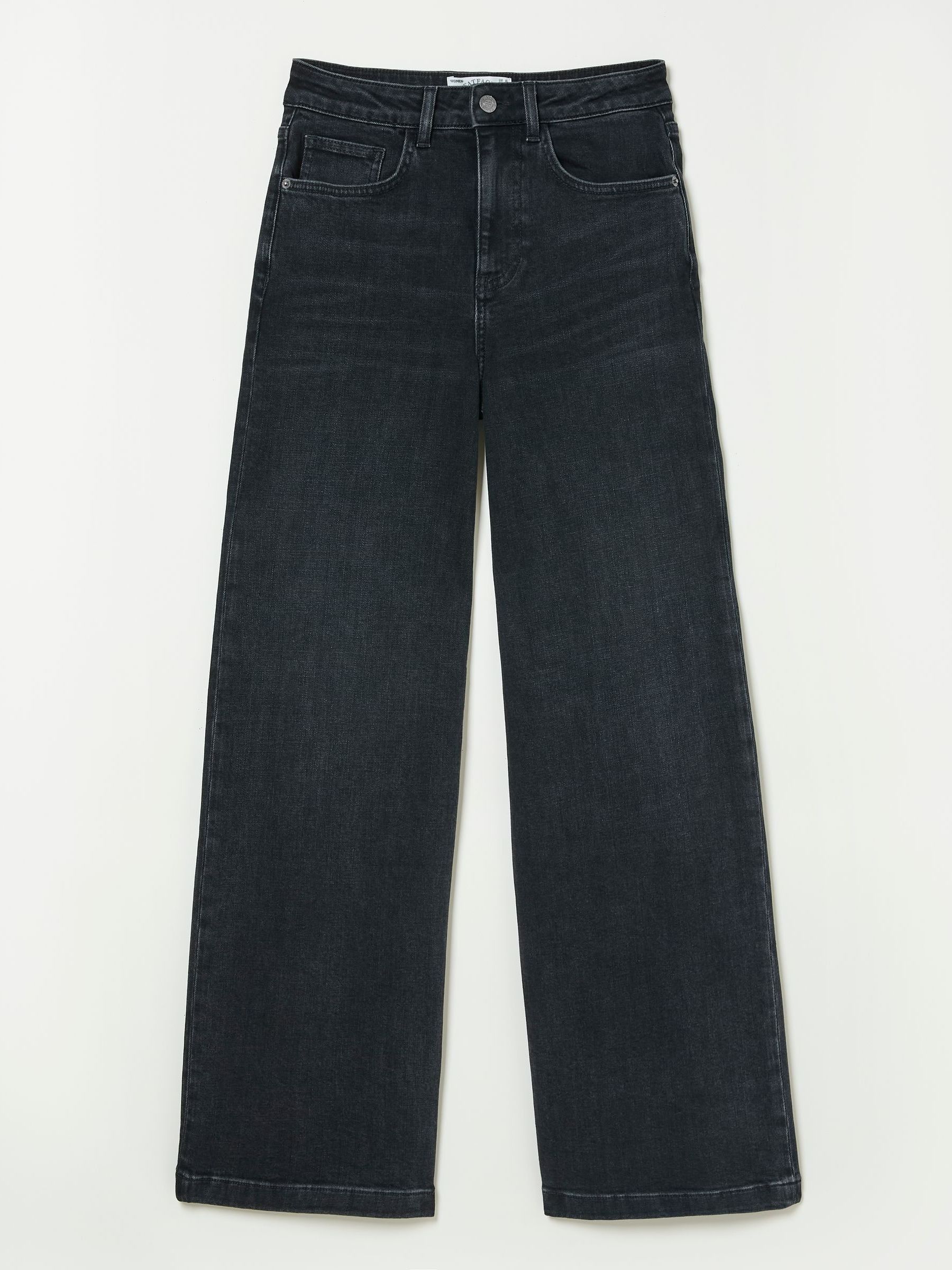 Welling Black Wide Leg Jeans FatFace Ireland