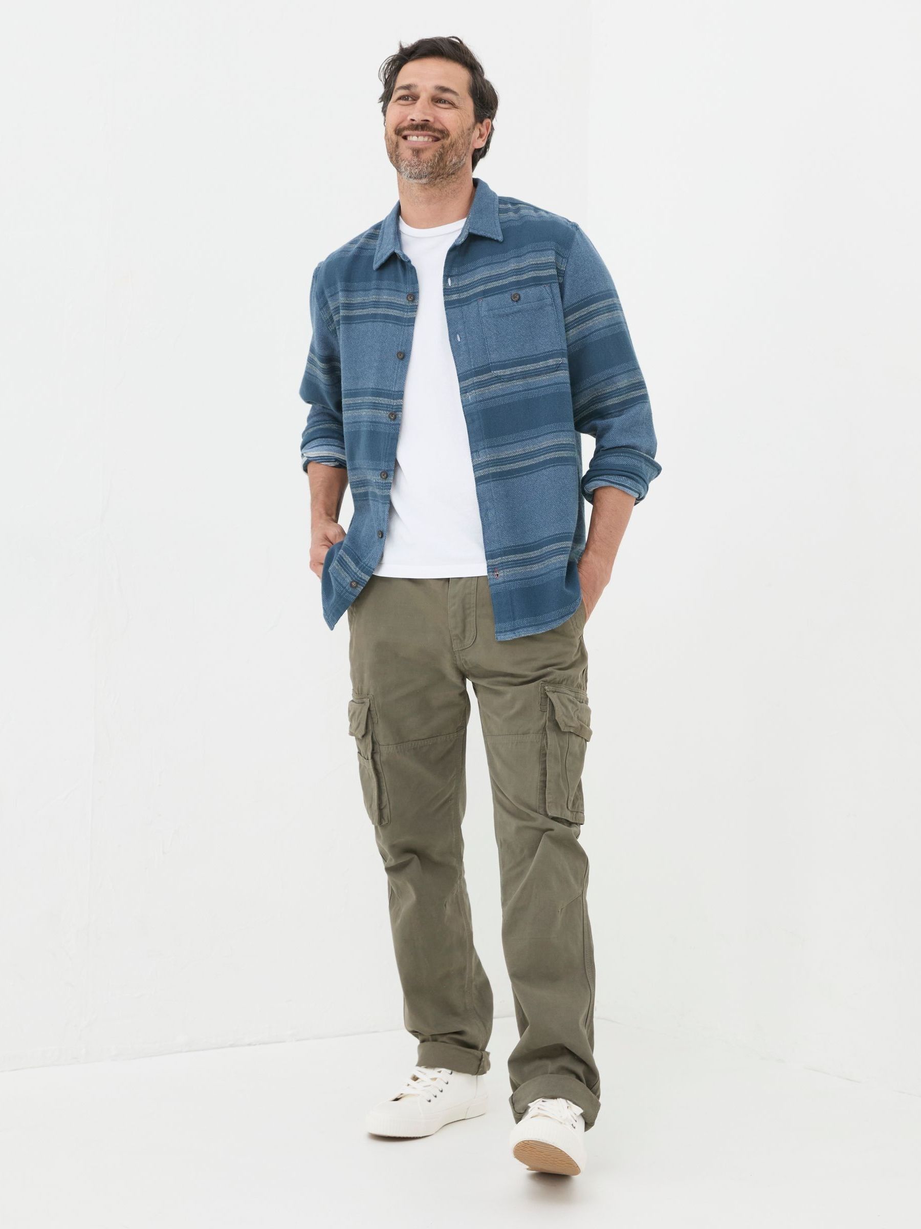 Trescow Blue Stripe Shirt - Image 1 of 7