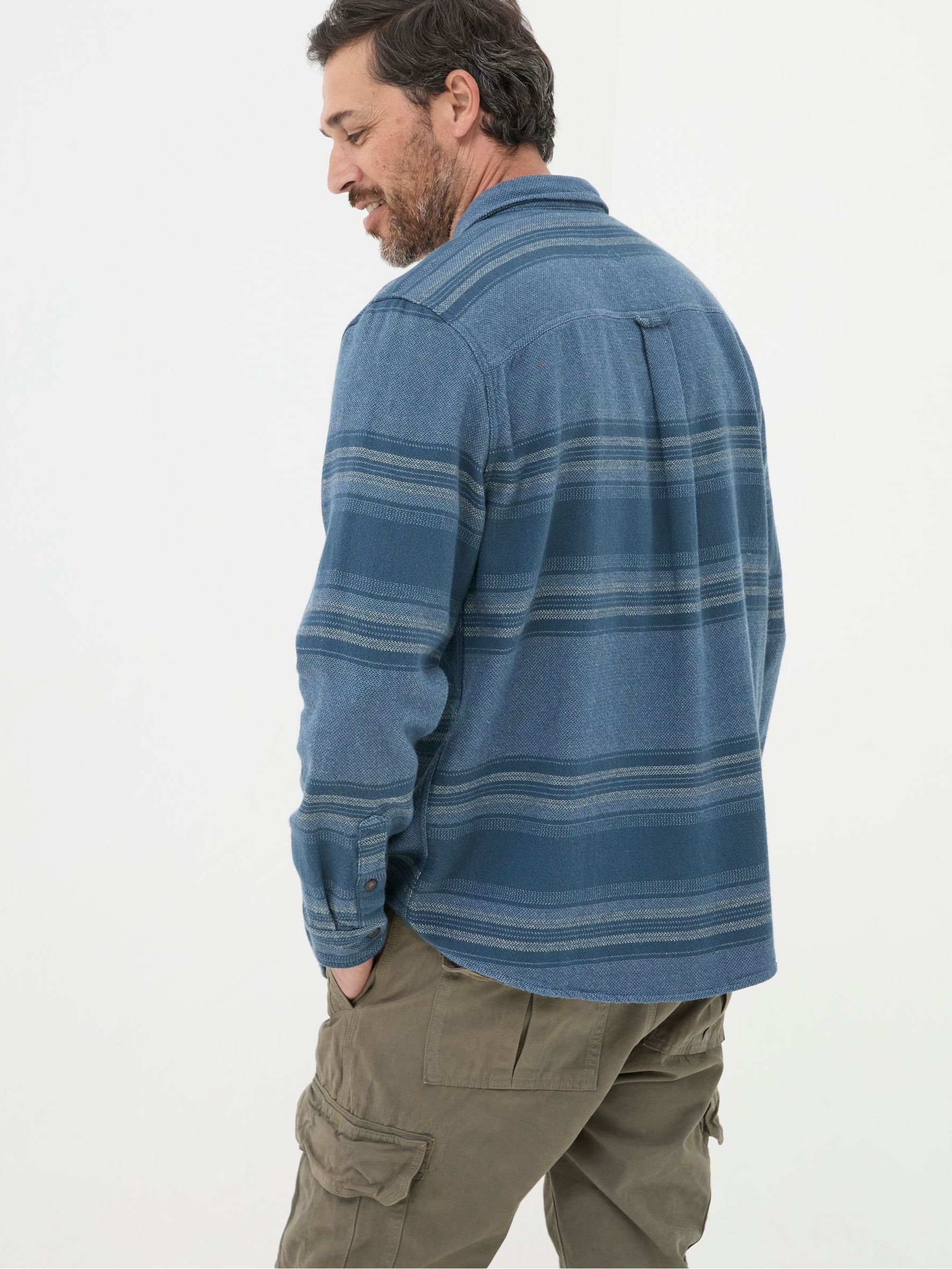 Trescow Blue Stripe Shirt - Image 2 of 7