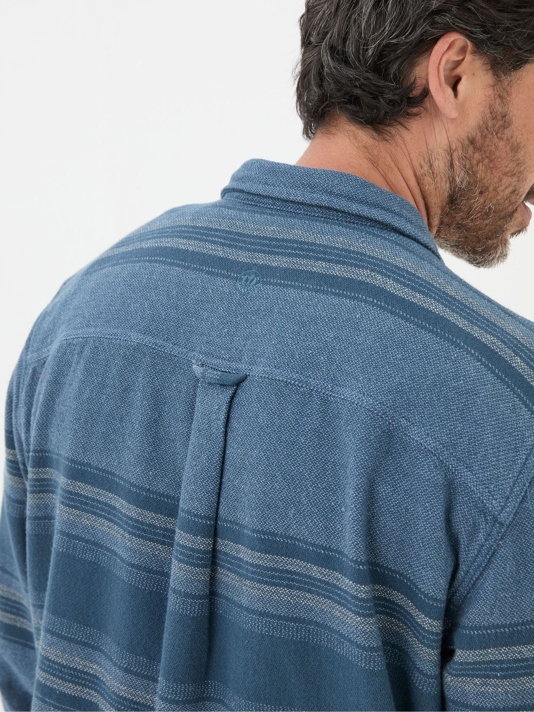 Trescow Blue Stripe Shirt - Image 6 of 7