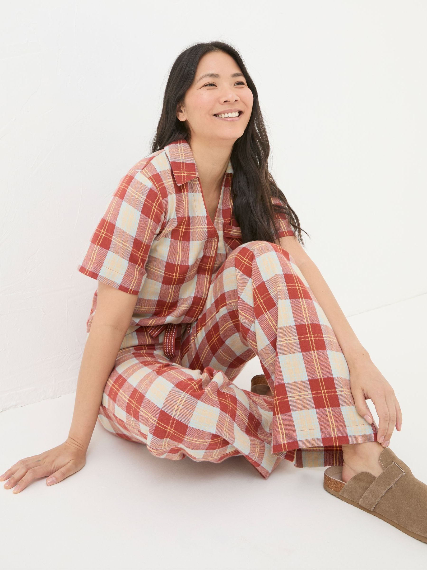 Red Check Pyjama Top - Image 3 of 5