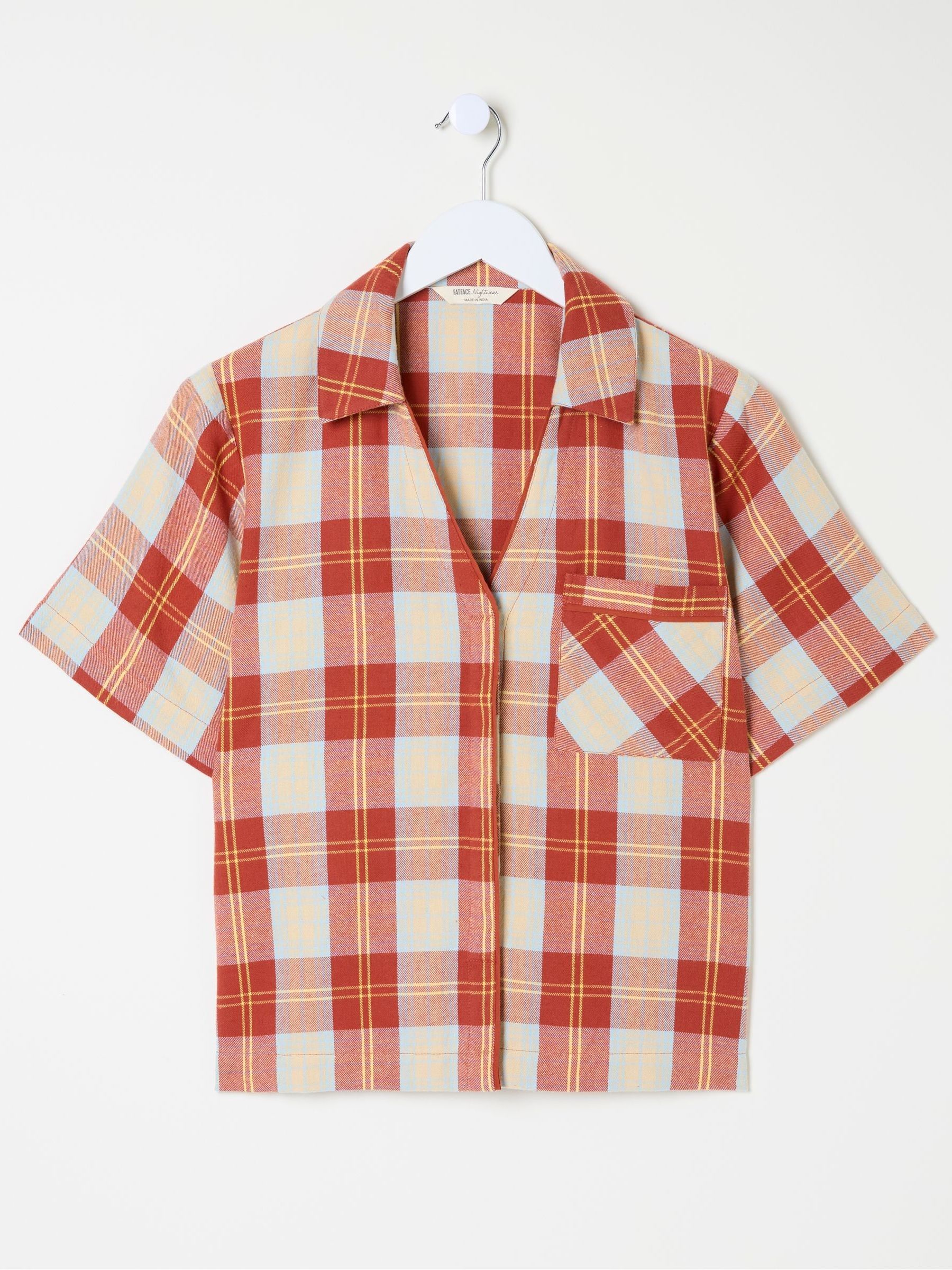 Red Check Pyjama Top - Image 5 of 5