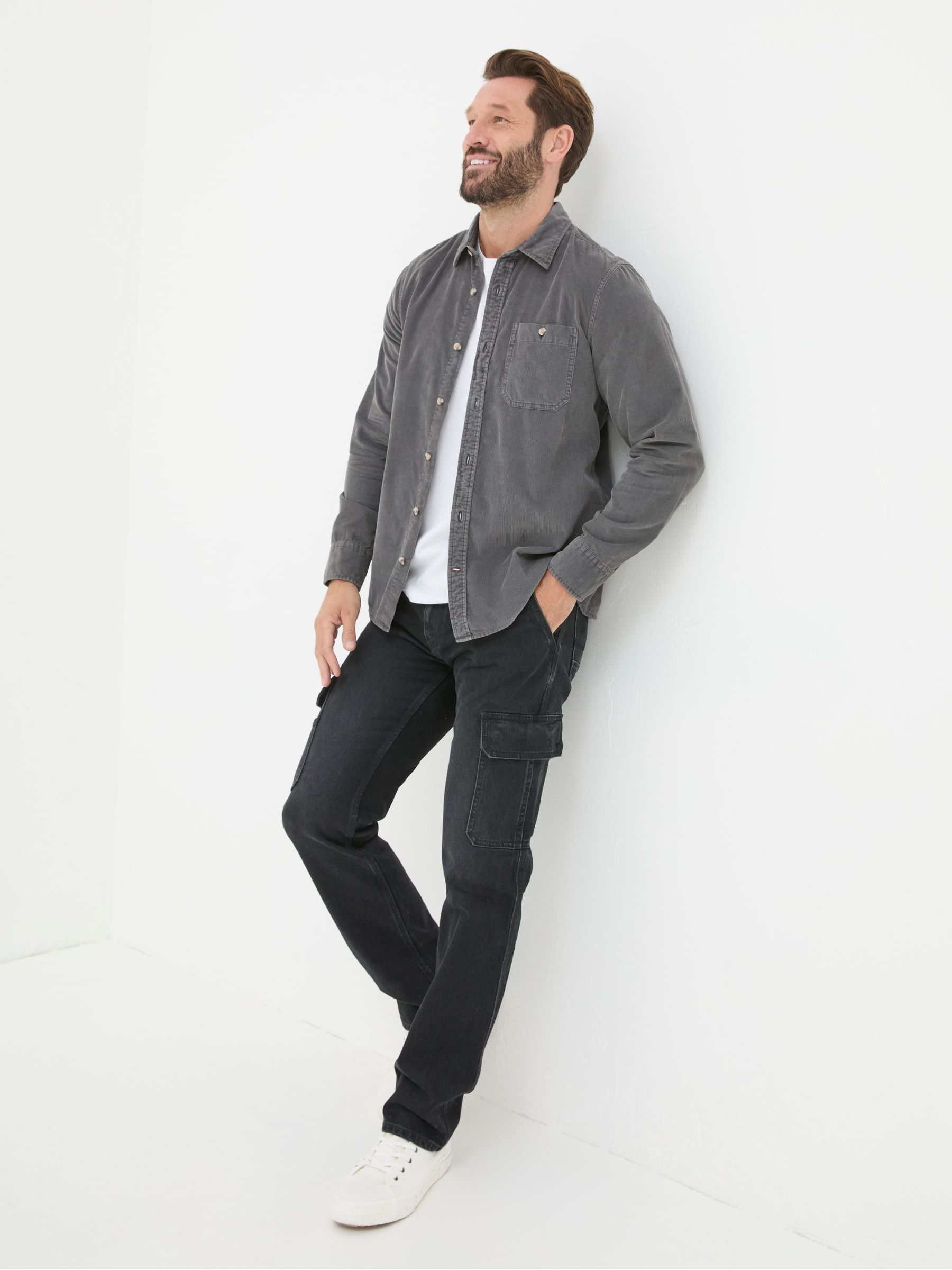 Vintage Black Cargo Jeans - Image 1 of 7
