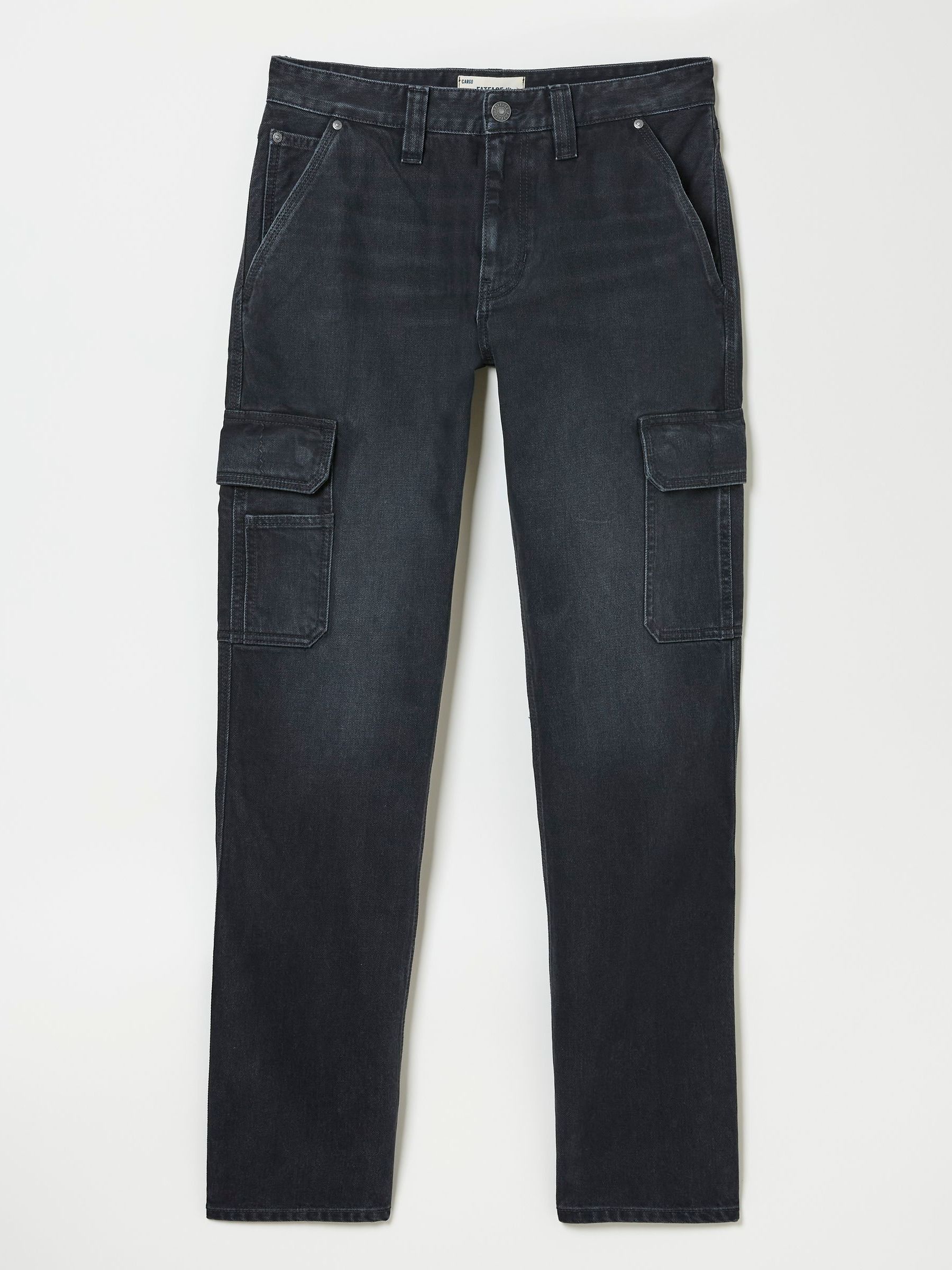 Vintage Black Cargo Jeans - Image 7 of 7