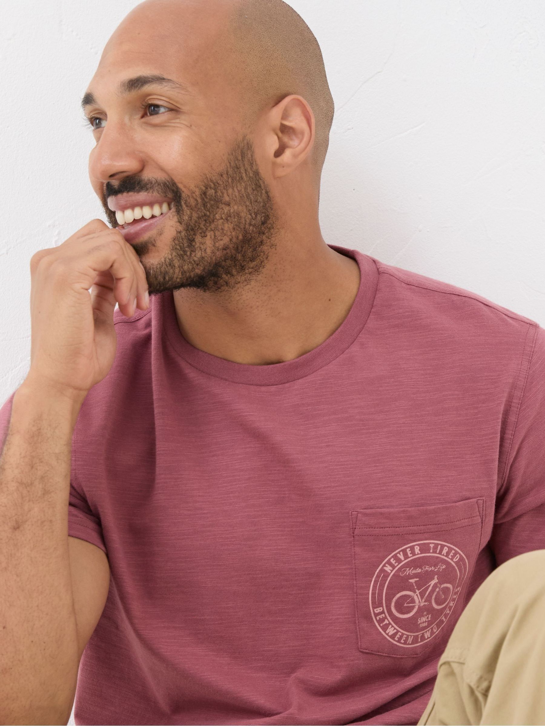 Pink Never Tired T-Shirt - Image 3 of 5