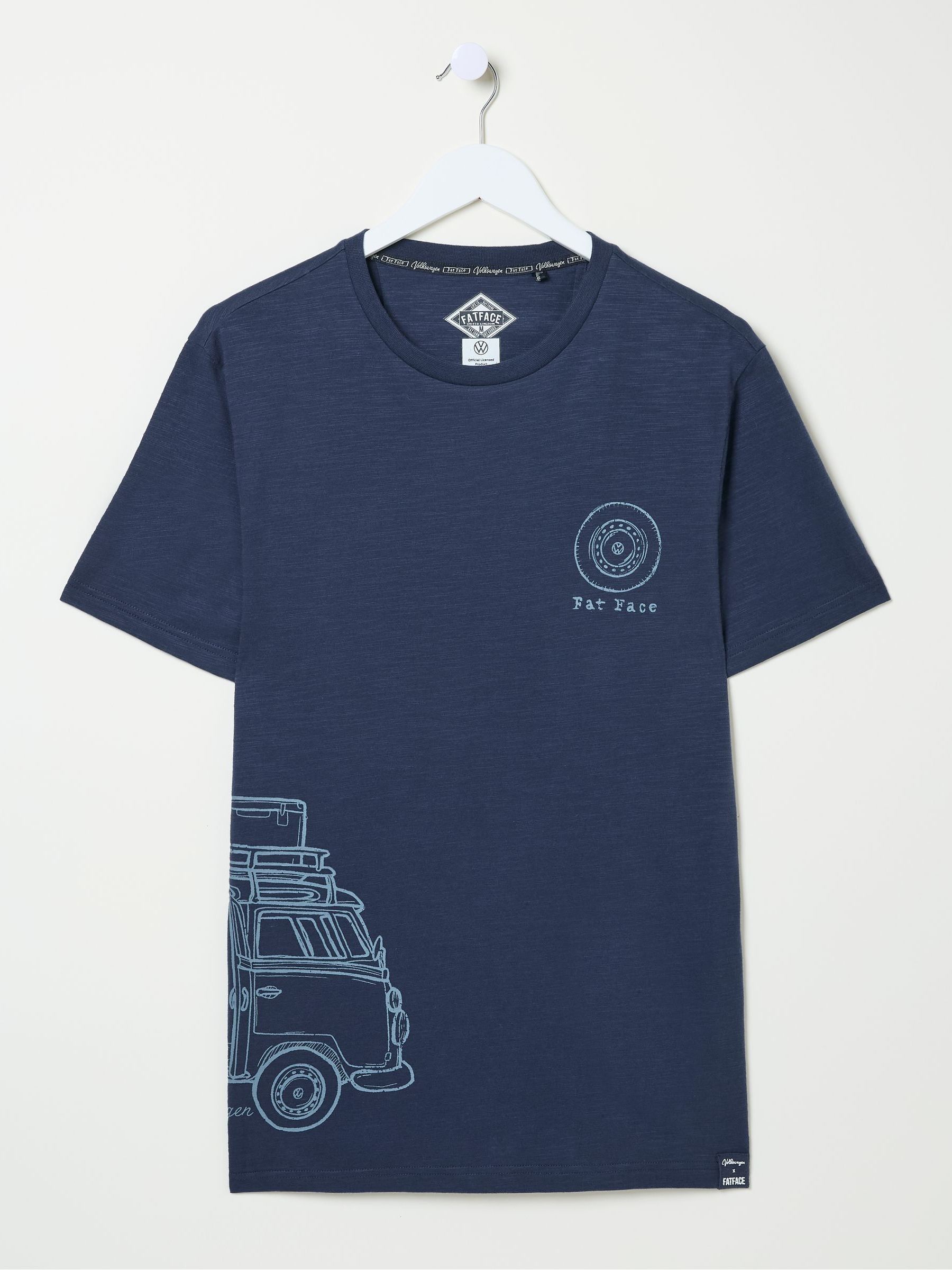 Blue VW Sketch T-Shirt - Image 4 of 6