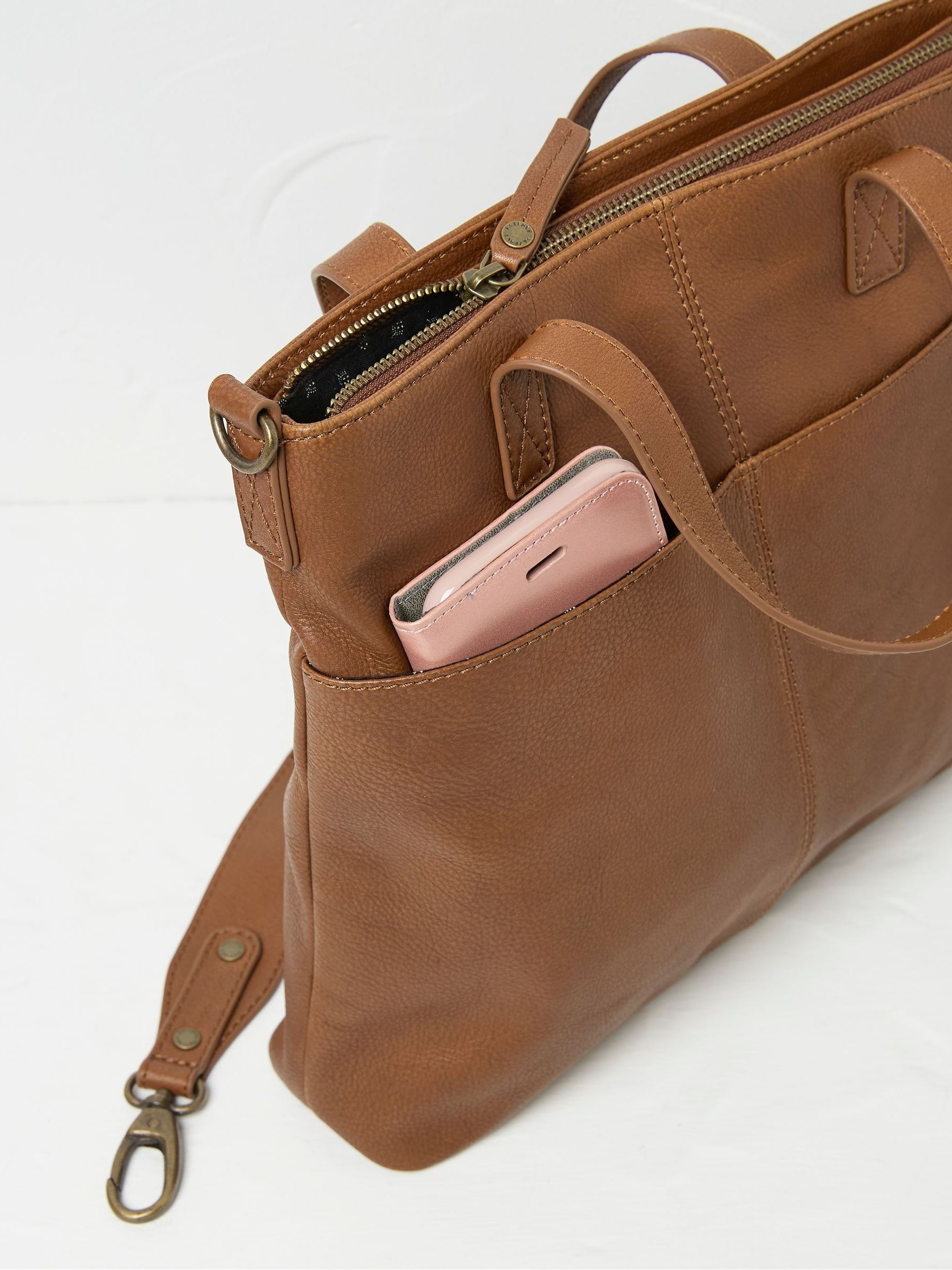 Brown The Lille Tote Bag - Image 2 of 2