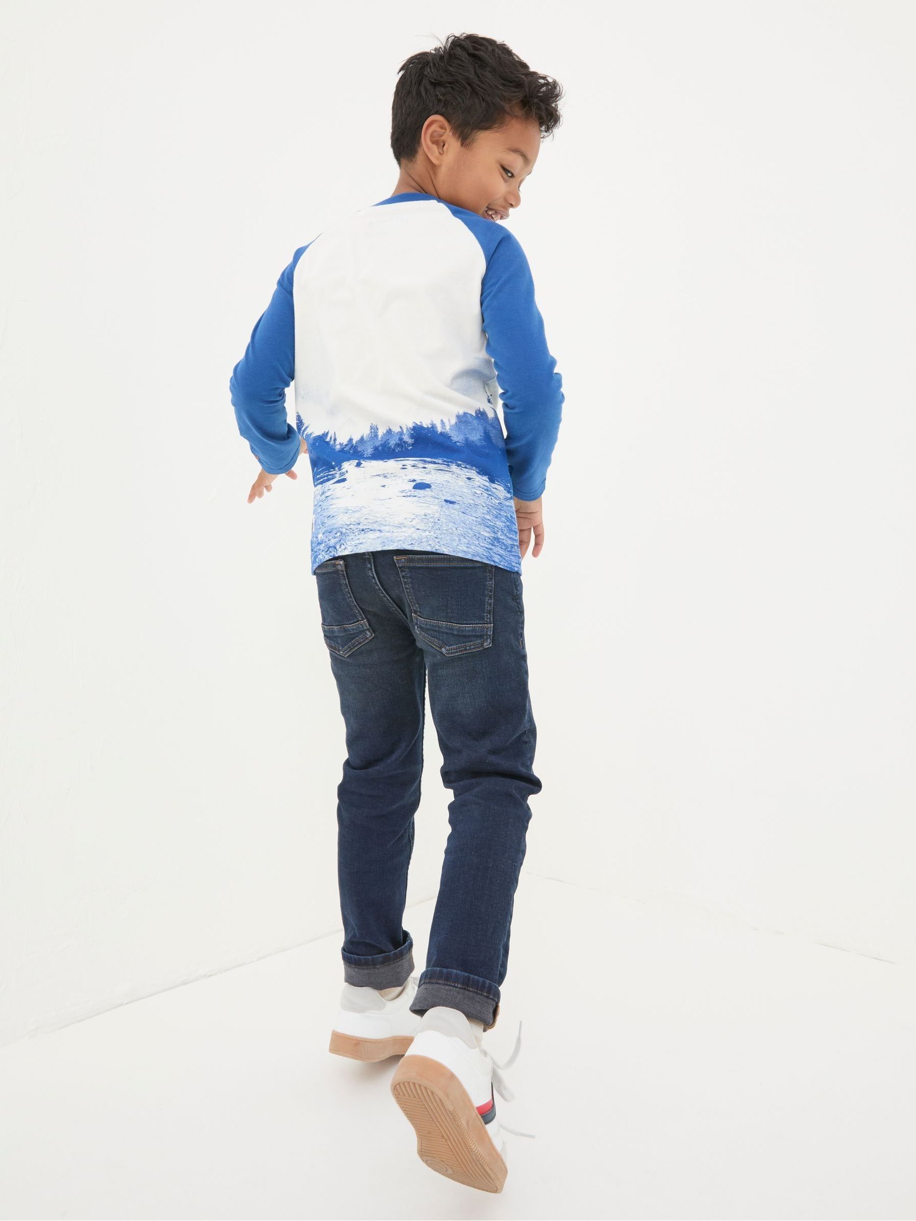 Blue Explore Graphic T Shirt - Image 2 of 5