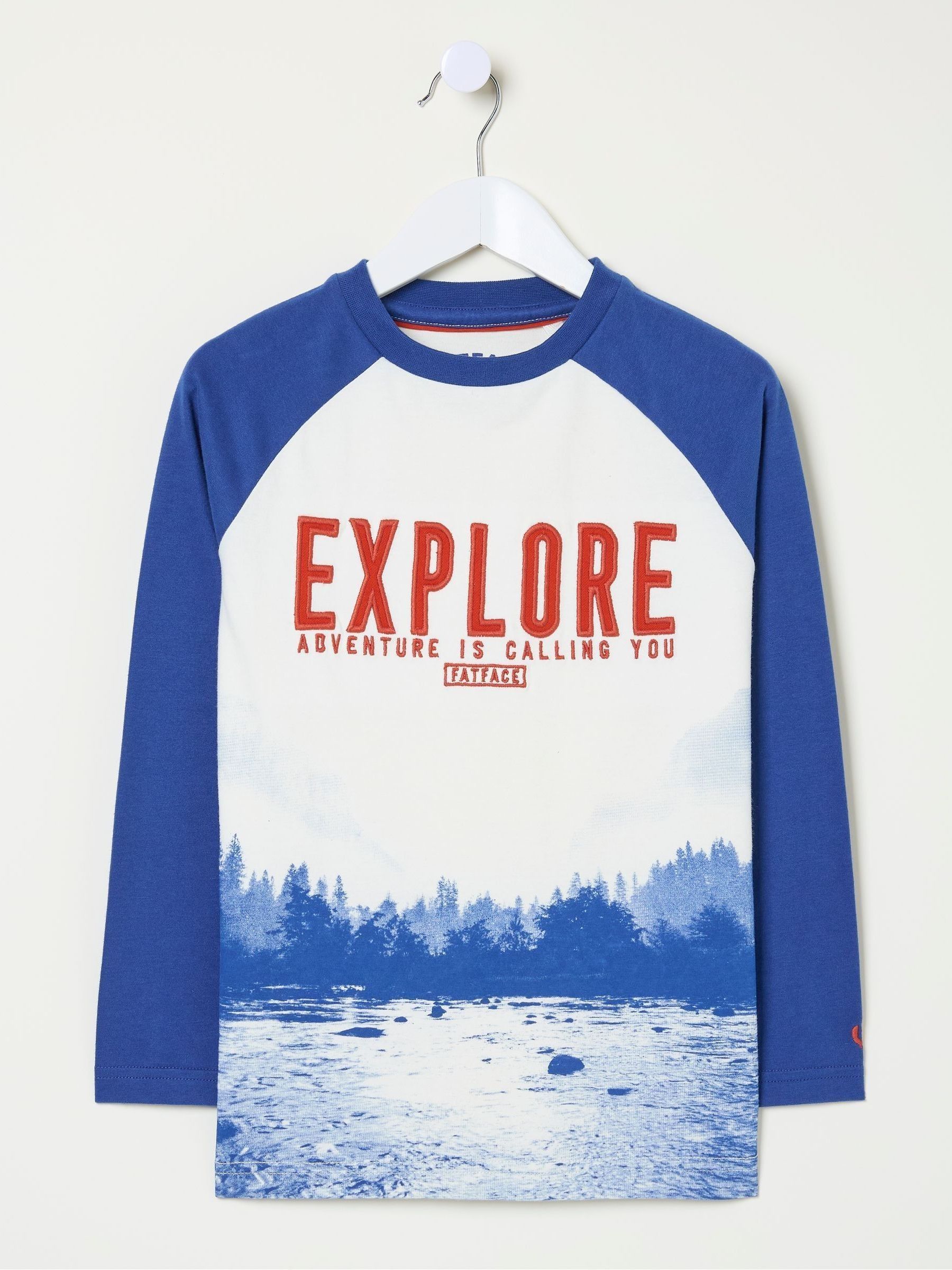 Blue Explore Graphic T Shirt - Image 5 of 5
