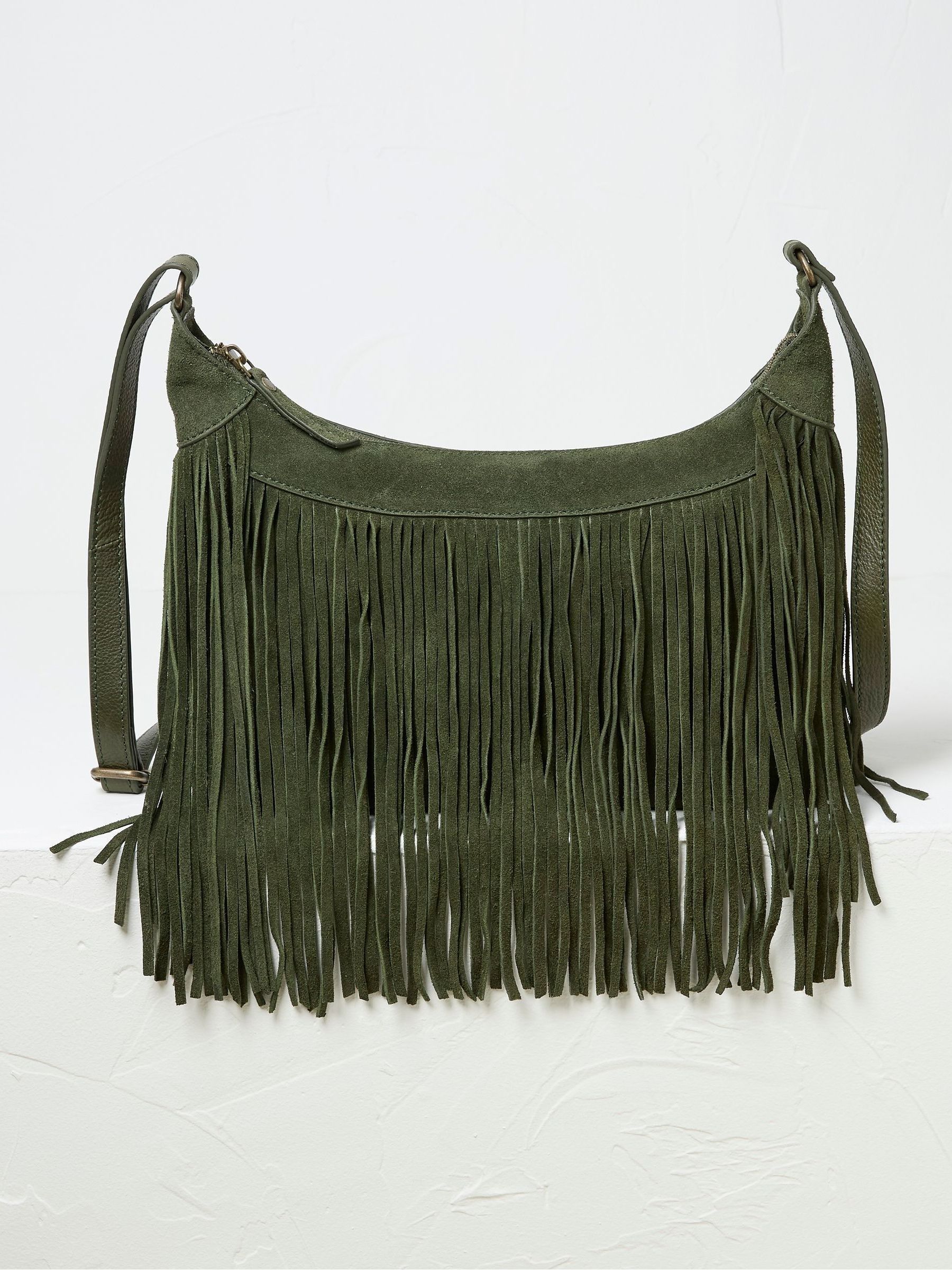 Cora Green Crossbody Bag - Image 1 of 3