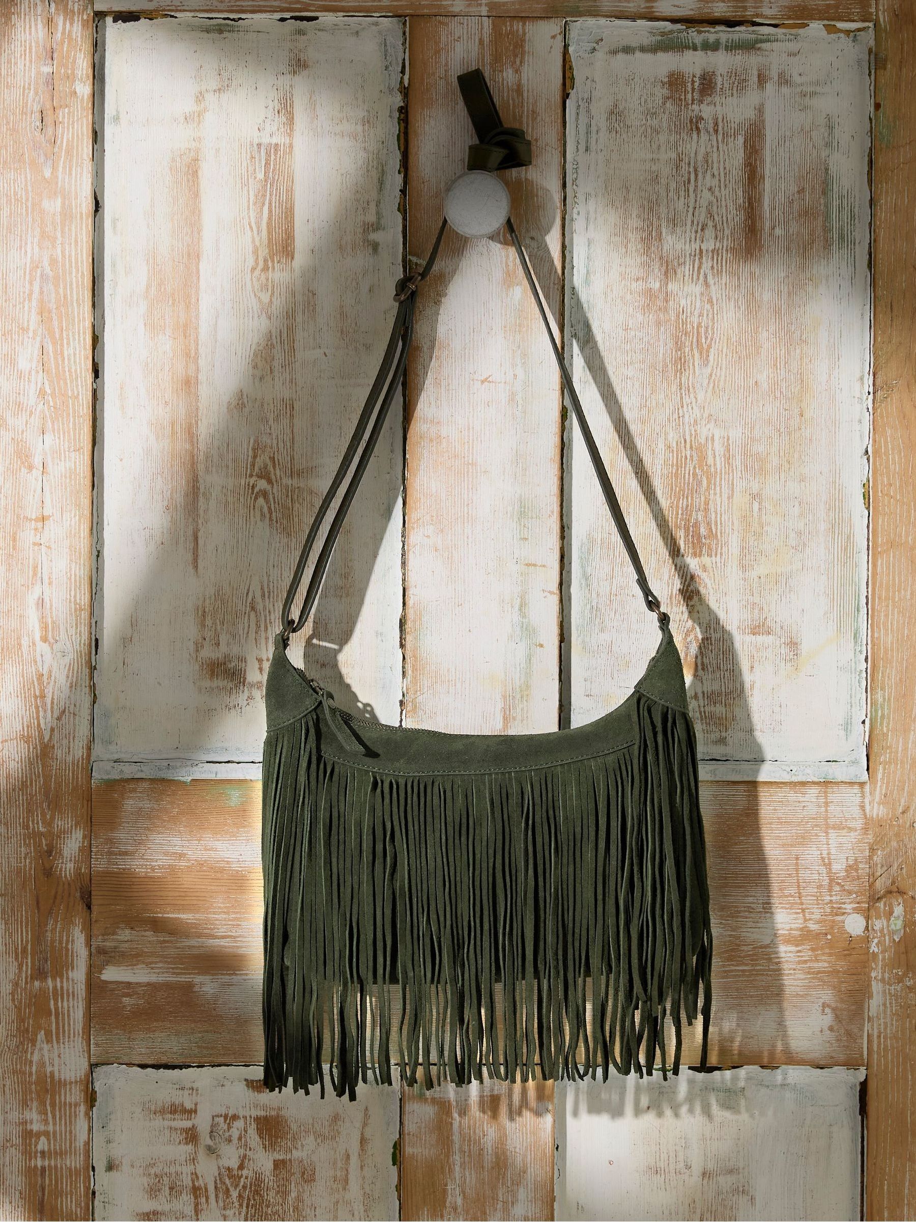 Cora Green Crossbody Bag - Image 2 of 3