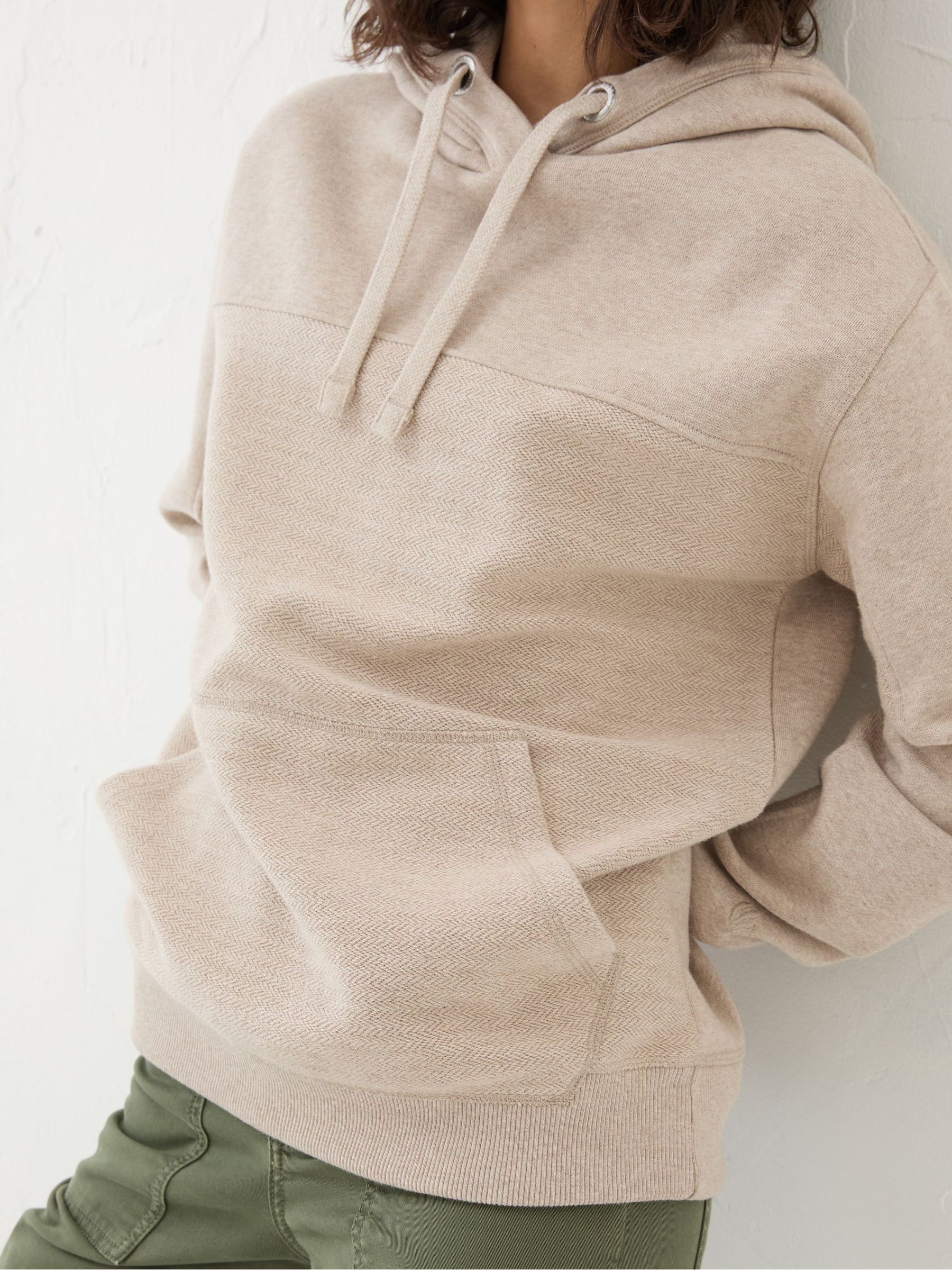 Jen Natural Textured Hoodie - Image 3 of 6