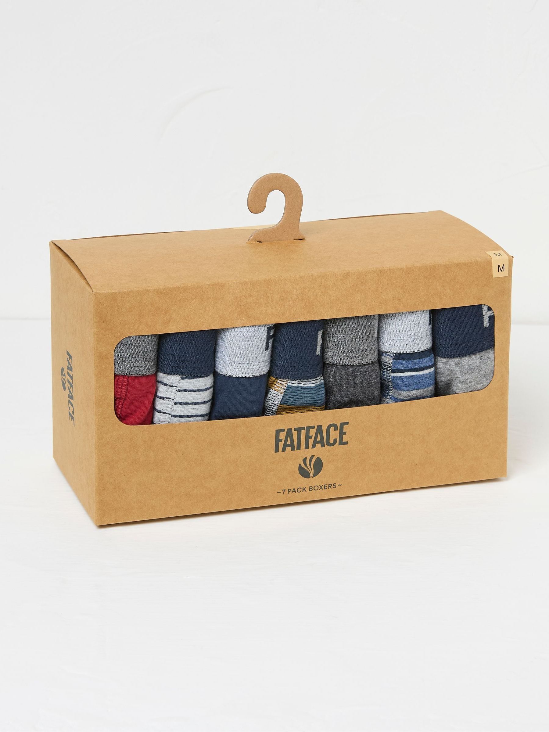 Black Stripe Boxers 7 Pack - Image 2 of 2