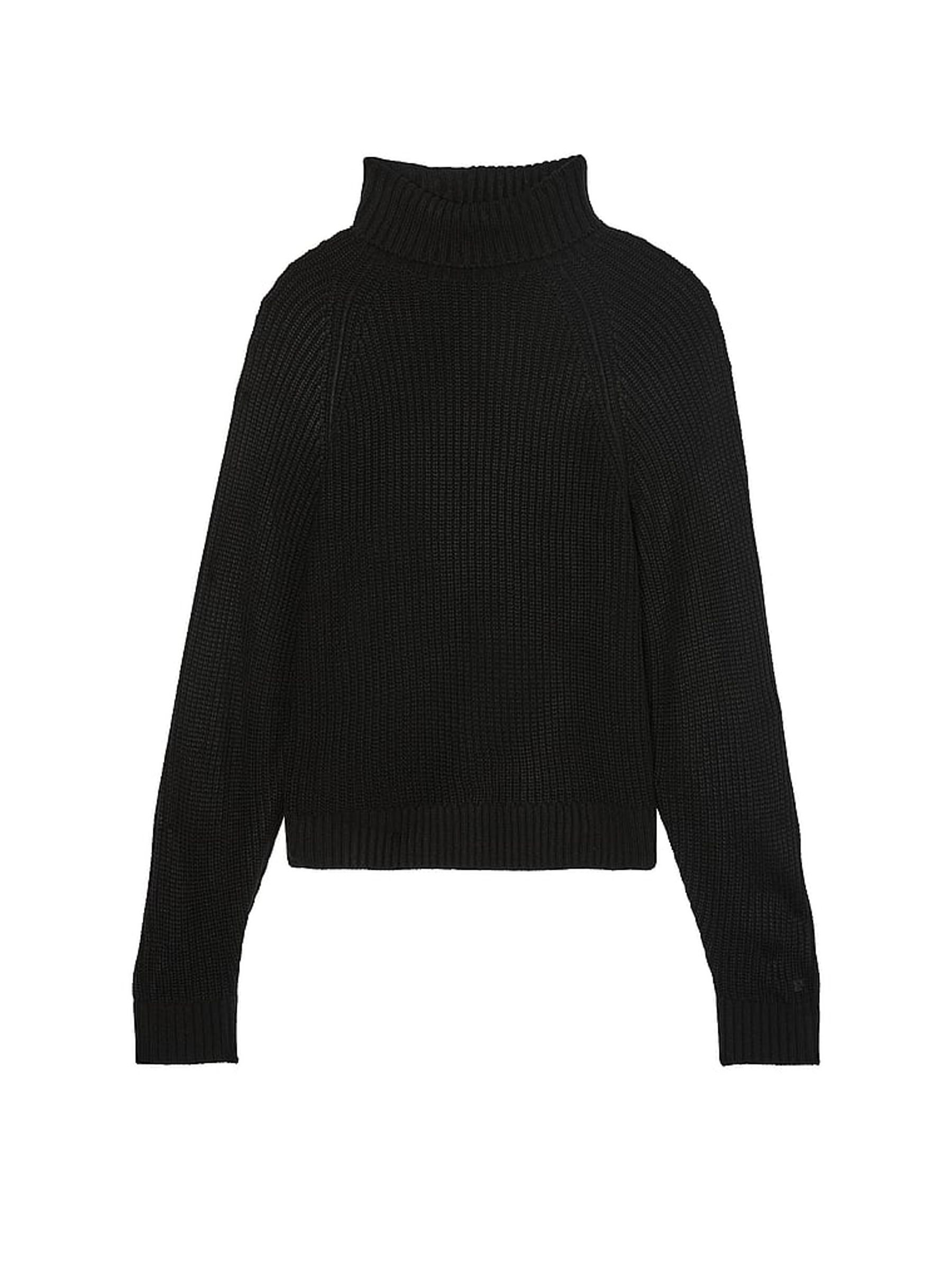 Black Turtleneck Knitted Jumper - Image 3 of 4