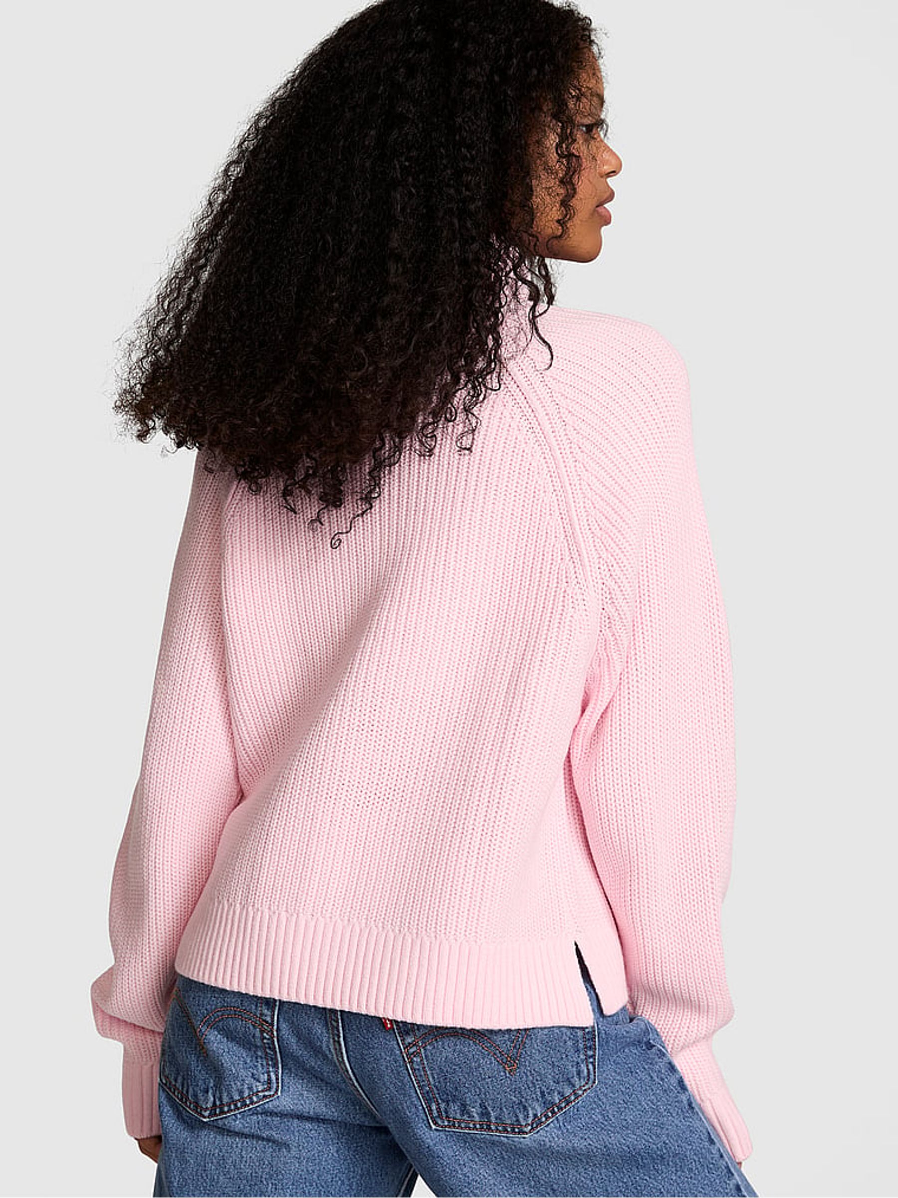 Pink Tulip Turtleneck Knitted Jumper - Image 2 of 3