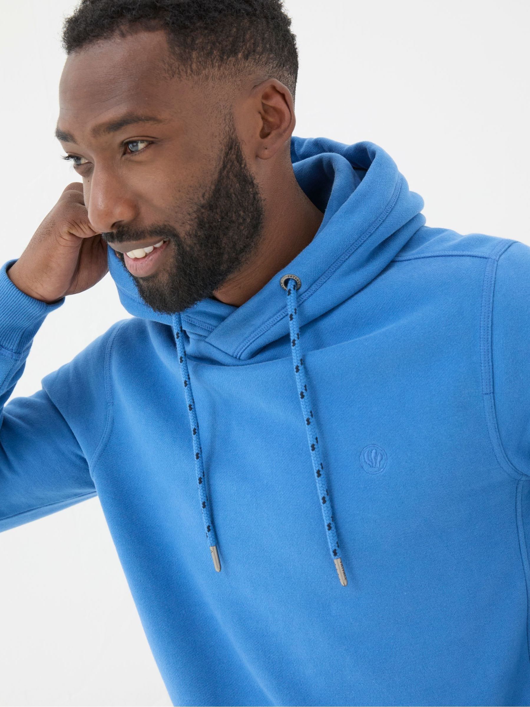 Brooke Blue Overhead Hoodie - Image 4 of 6