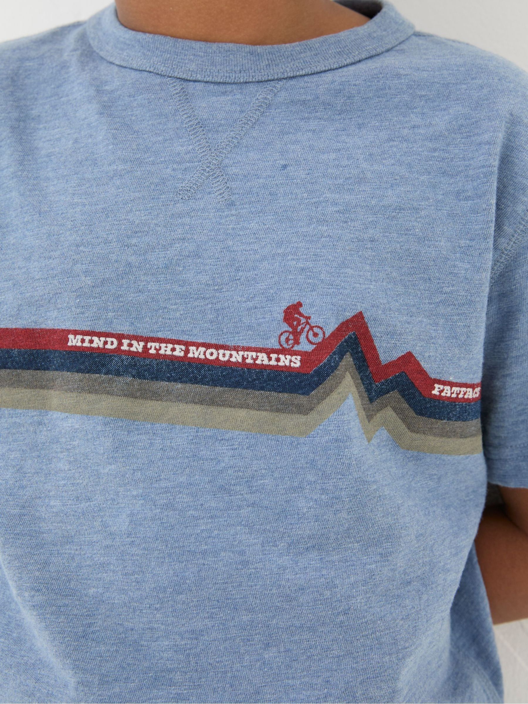 Blue Bike Stripe T-Shirt - Image 4 of 5