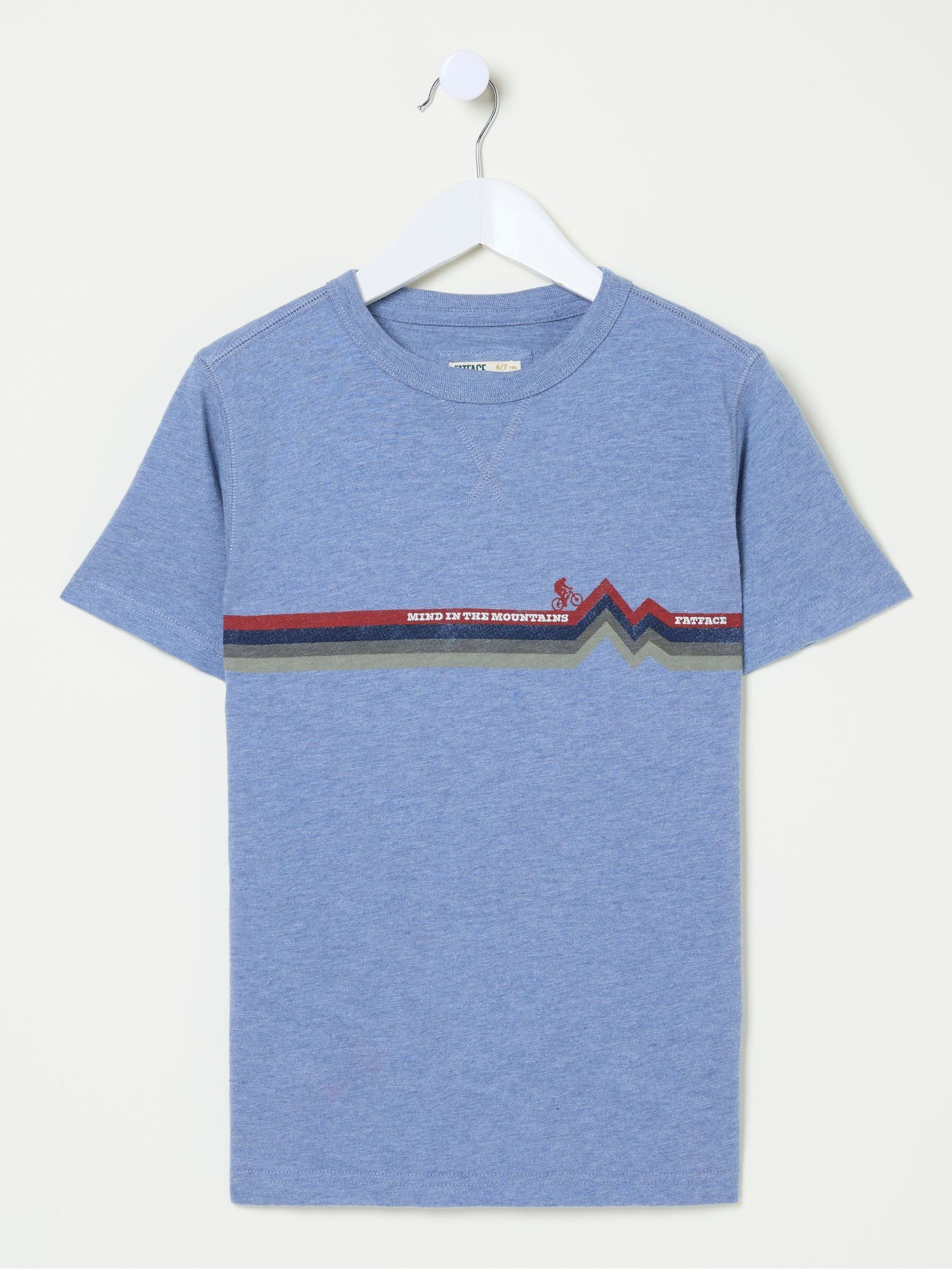 Blue Bike Stripe T-Shirt - Image 5 of 5