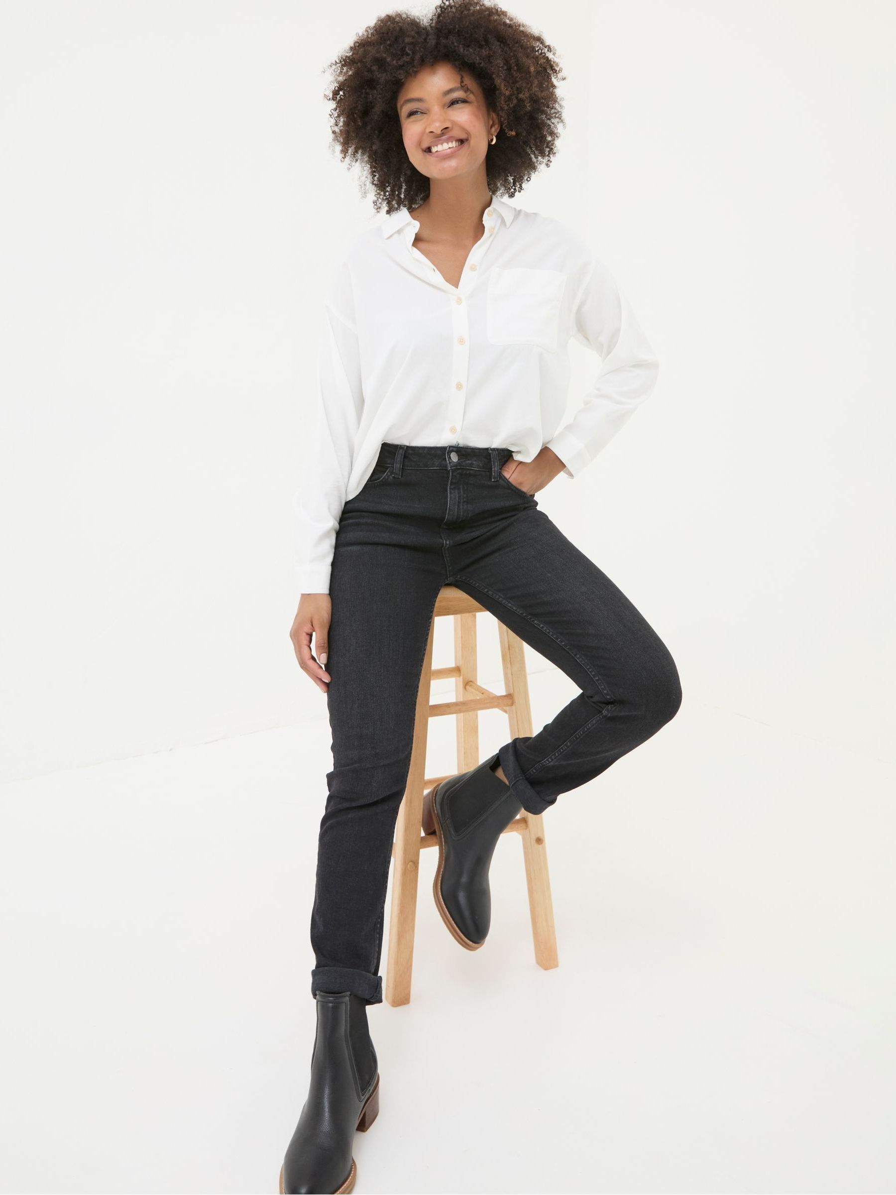 Chesham Washed Black Jeans - Image 4 of 5
