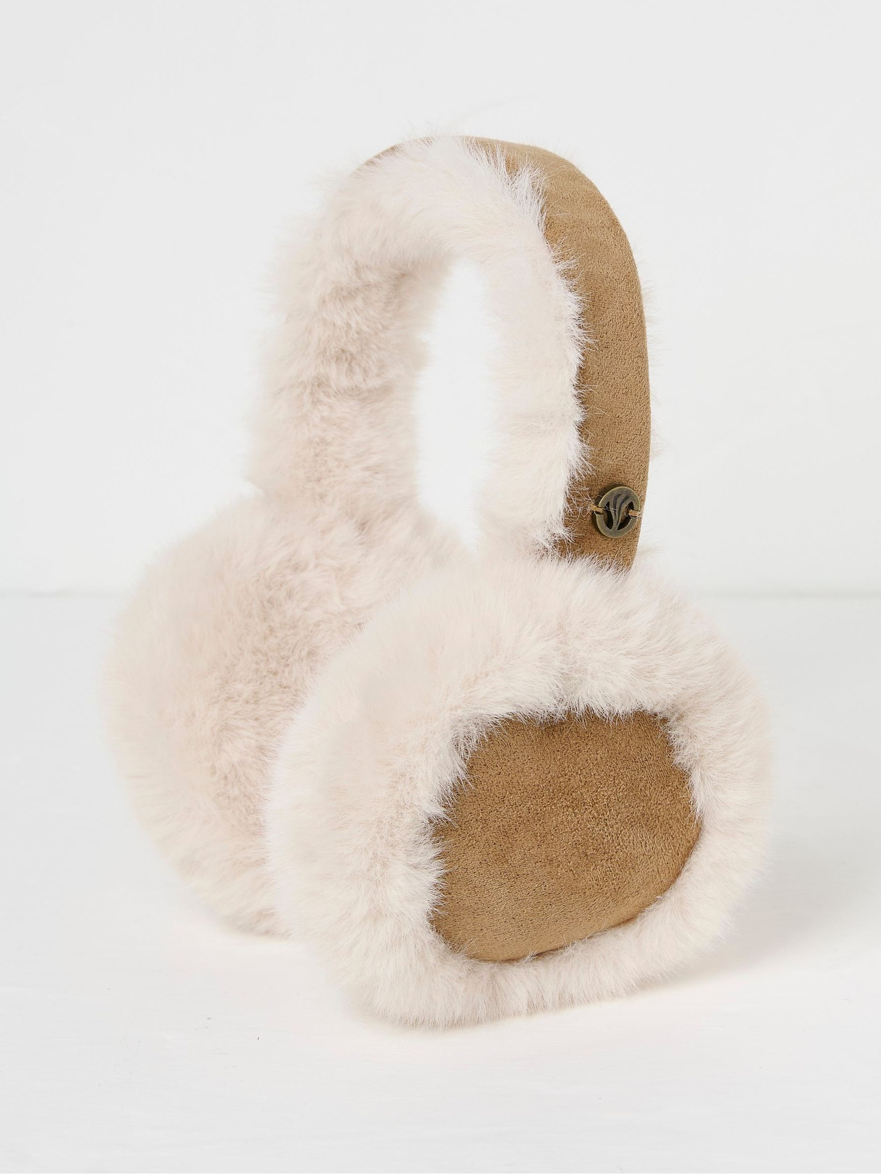 Brown Fluffy Earmuffs - Image 3 of 4