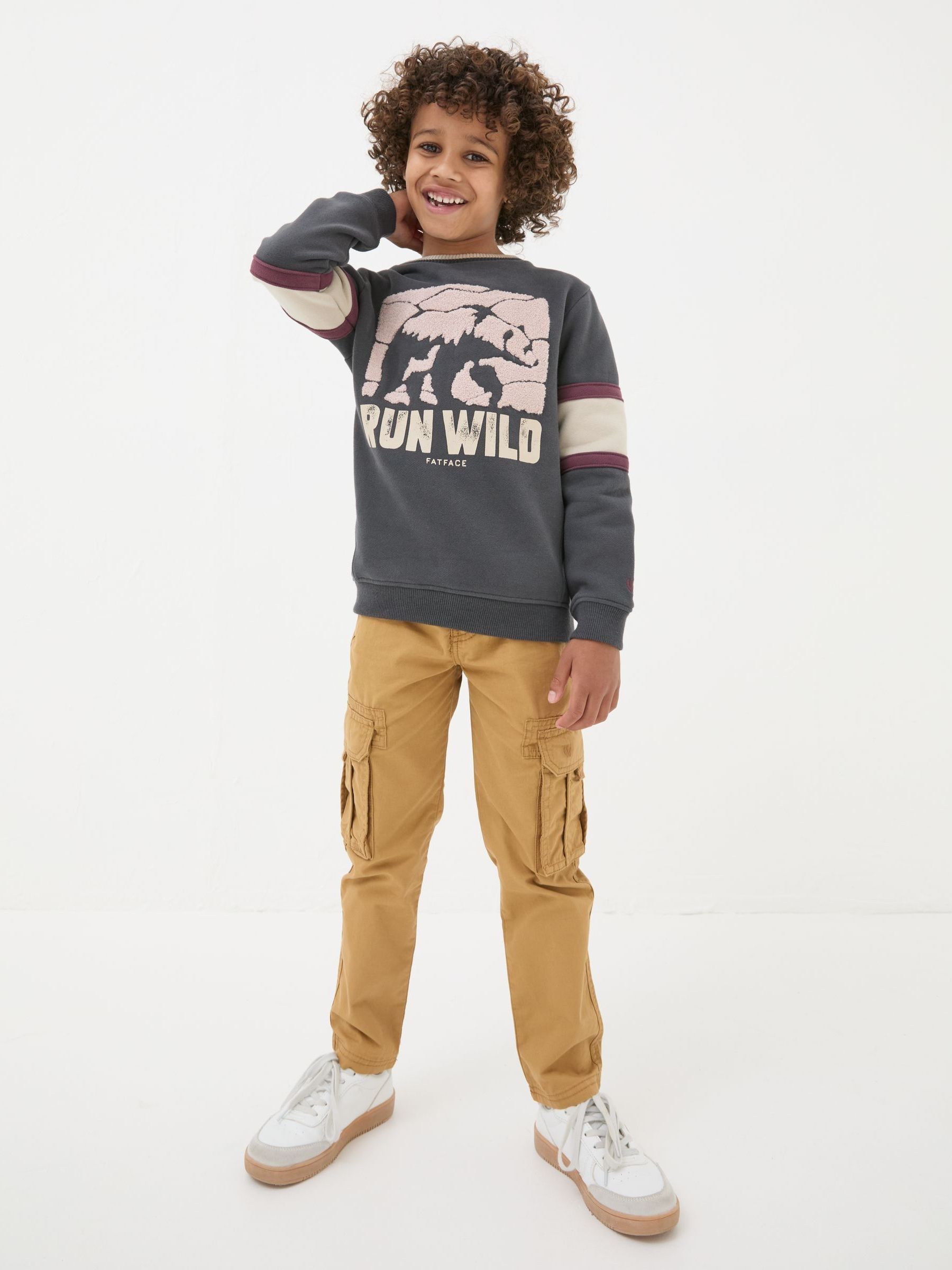 Grey Run Wild Sweatshirt - Image 1 of 5