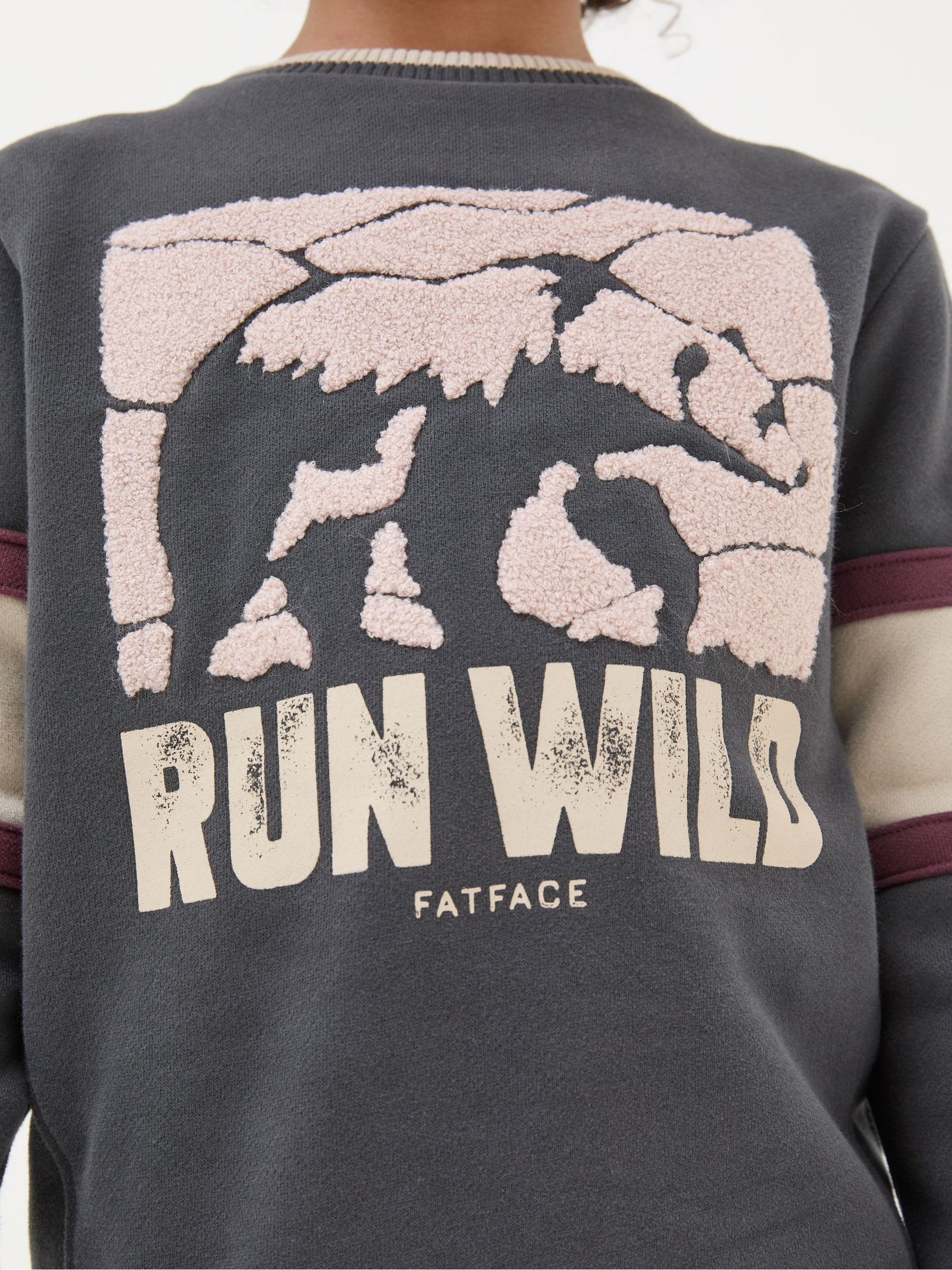 Grey Run Wild Sweatshirt - Image 4 of 5