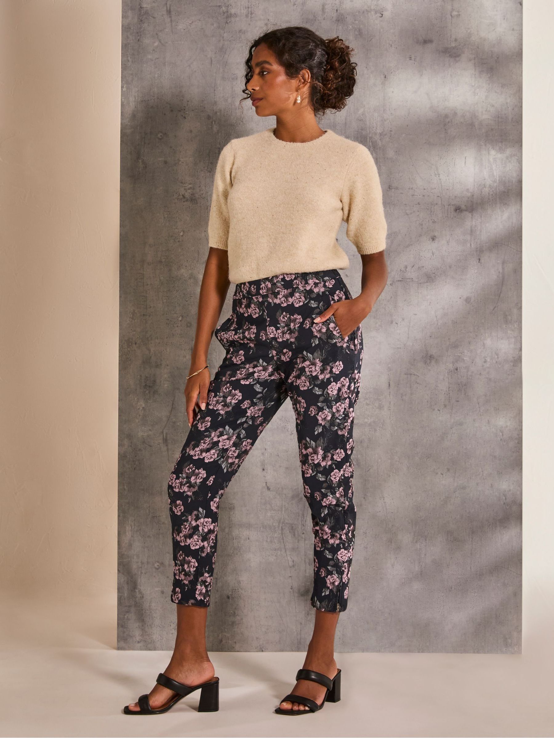Isobel Jacquard Trouser