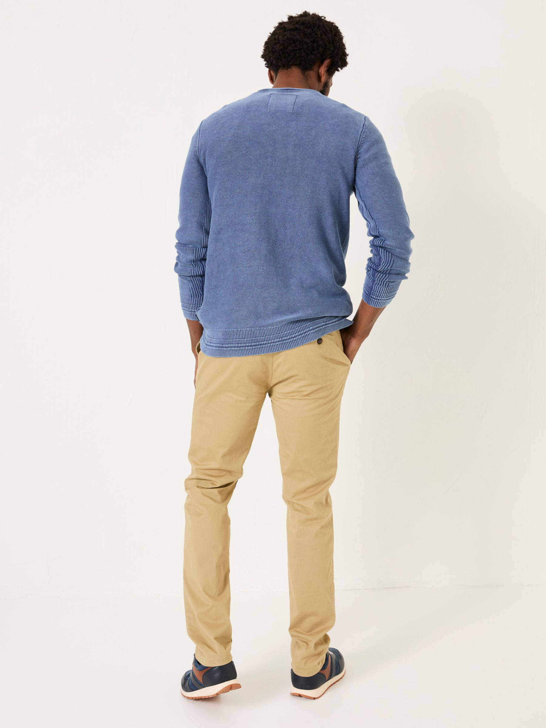 Heyshott White Stone Slim Chinos - Image 2 of 5