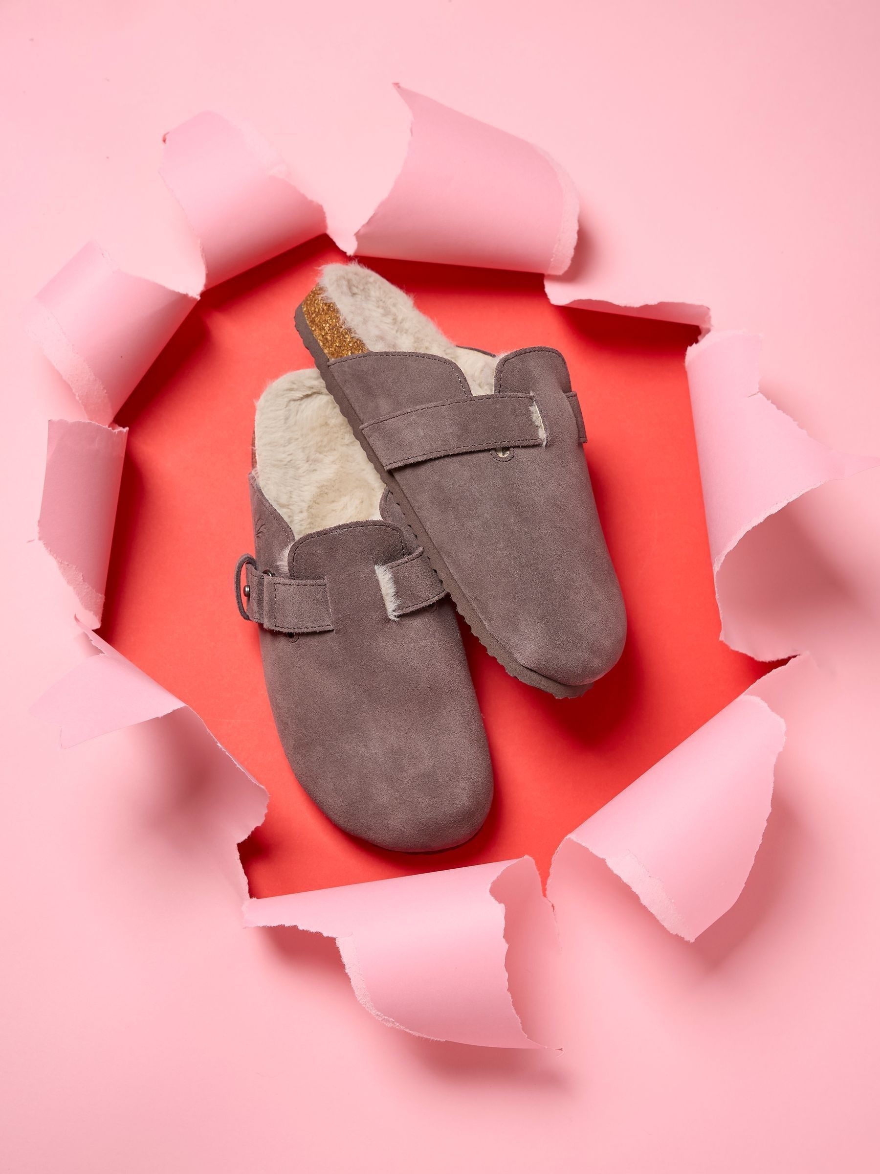 Elsie Purple House Shoes - Image 3 of 4