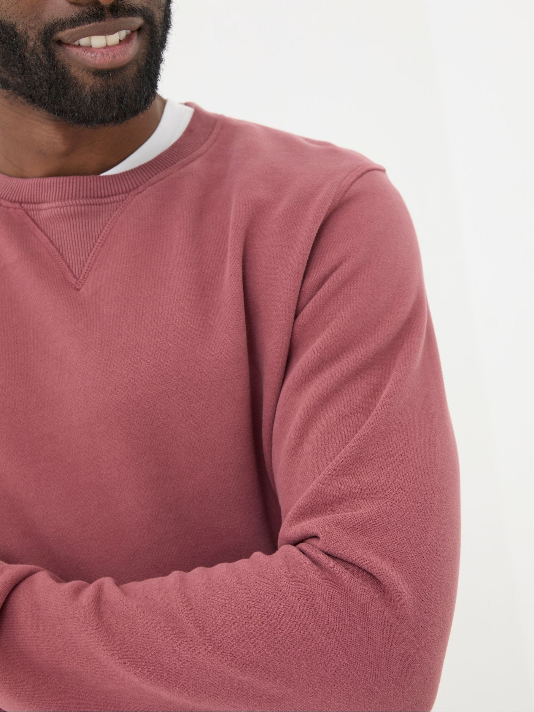 Brooke Pink Crew Neck Sweatshirt - Image 4 of 6