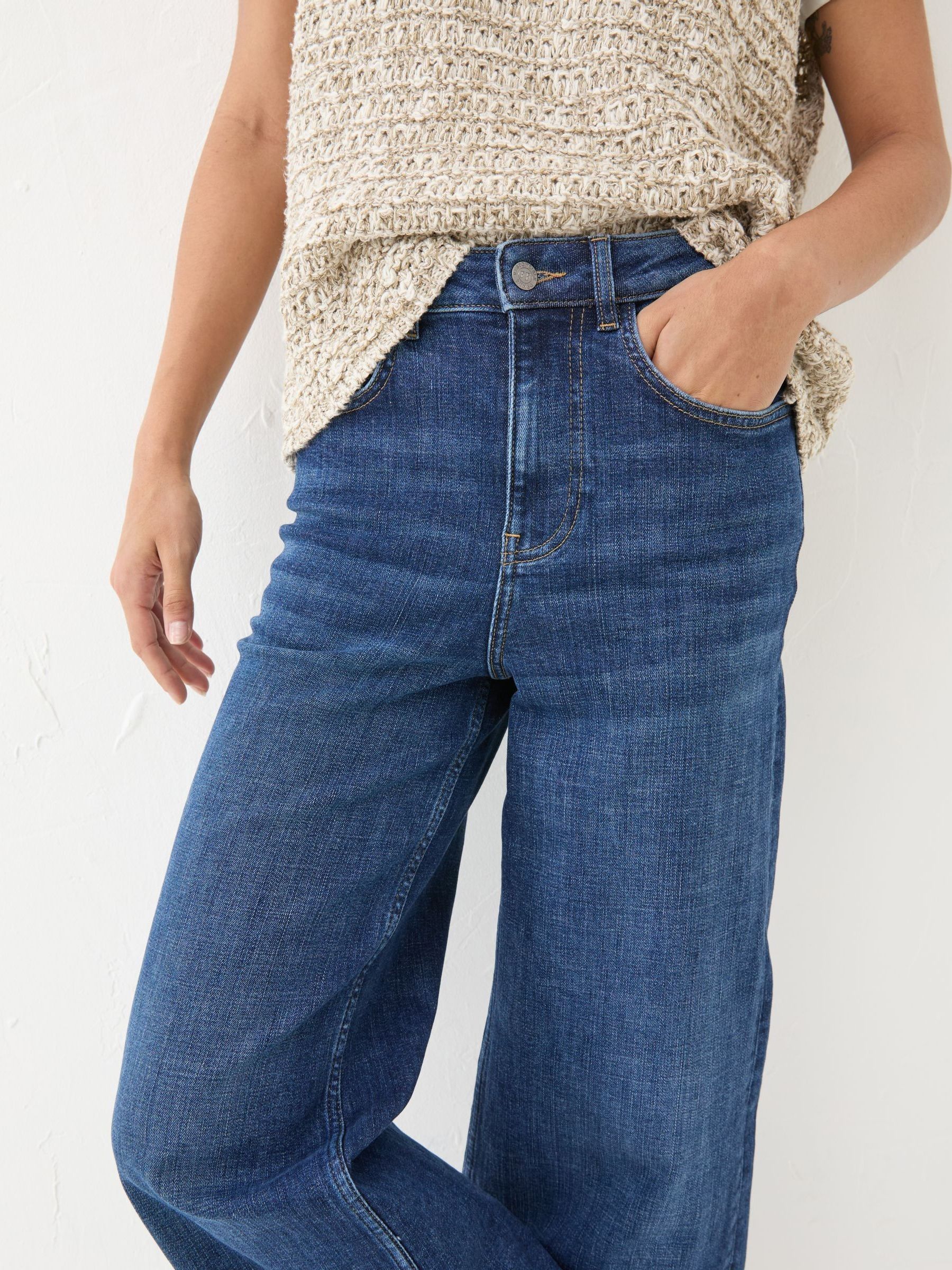 Welling Blue Wide Leg Jeans - Image 5 of 6